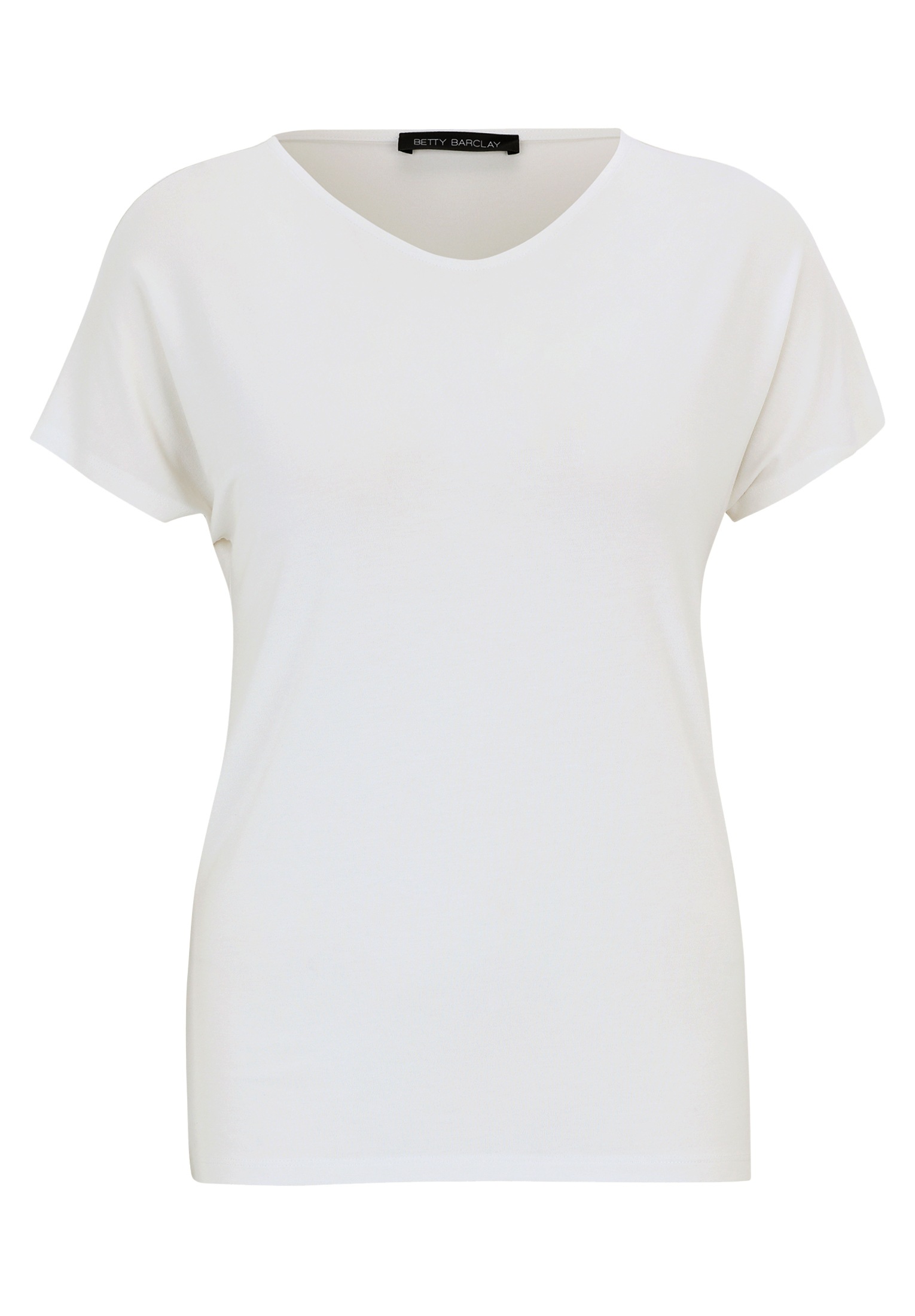 Betty Barclay Kurzarmshirt "Betty Barclay Casual-Shirt mit V-Ausschnitt", ( günstig online kaufen