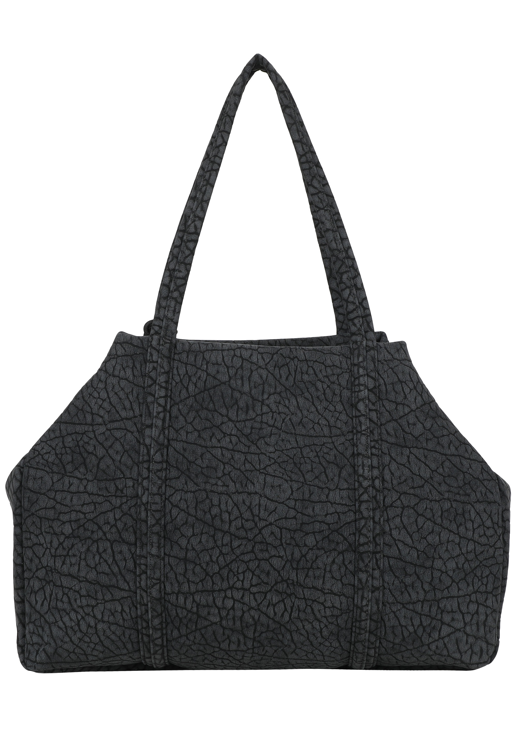 Fritzi Aus Preußen Henkeltasche FRITZI AUS PREUSSEN "Ella Shopper", Herren, Gr. B/H/T: 16cm x 29cm x 44cm, schwarz, Polyurethan (PU), unifarben, Taschen, mit geräumigem Hauptfach 3