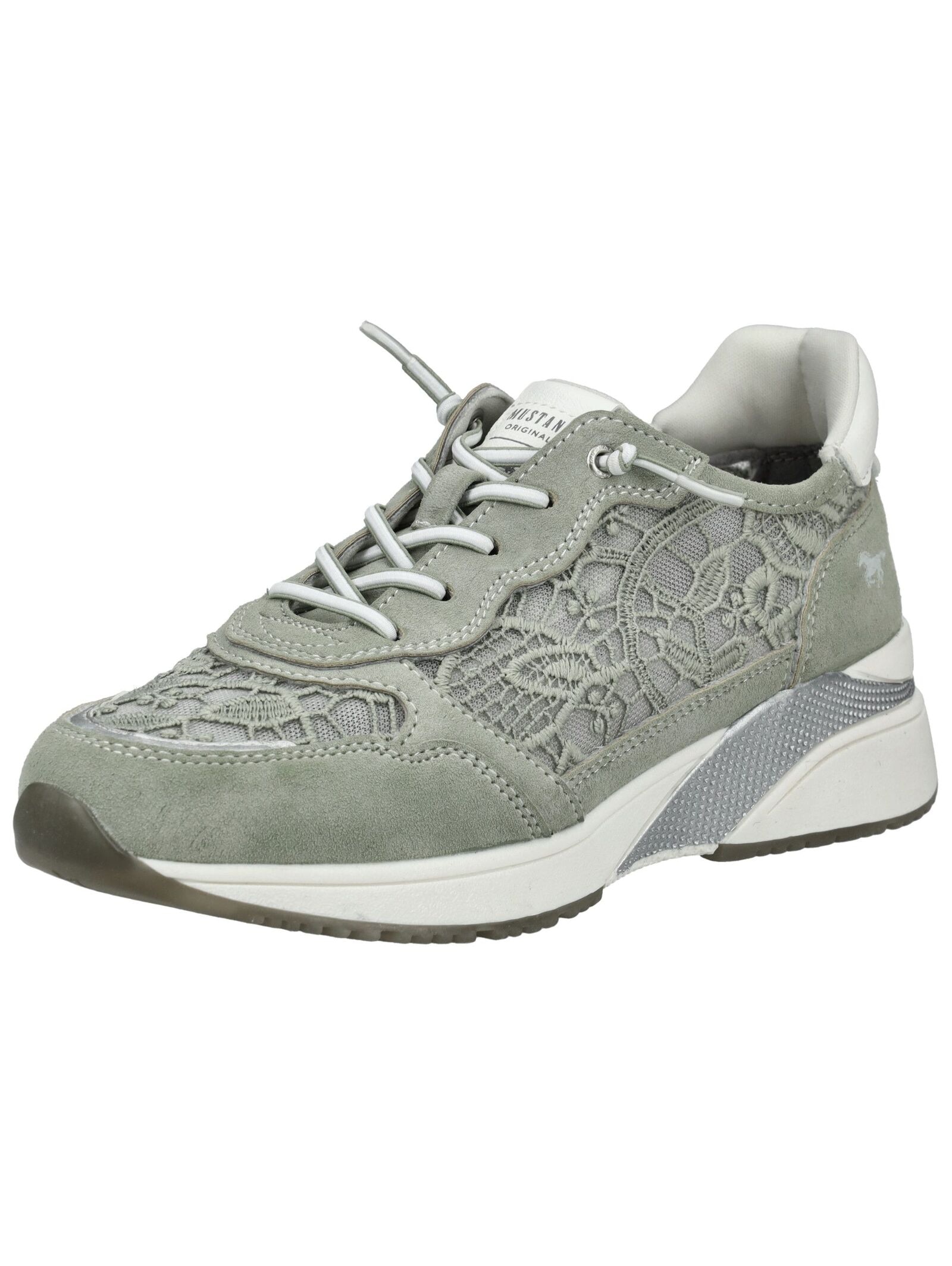 Mustang Shoes Sneaker "Mustang Shoes Sneaker Lederimitat/Textil" günstig online kaufen