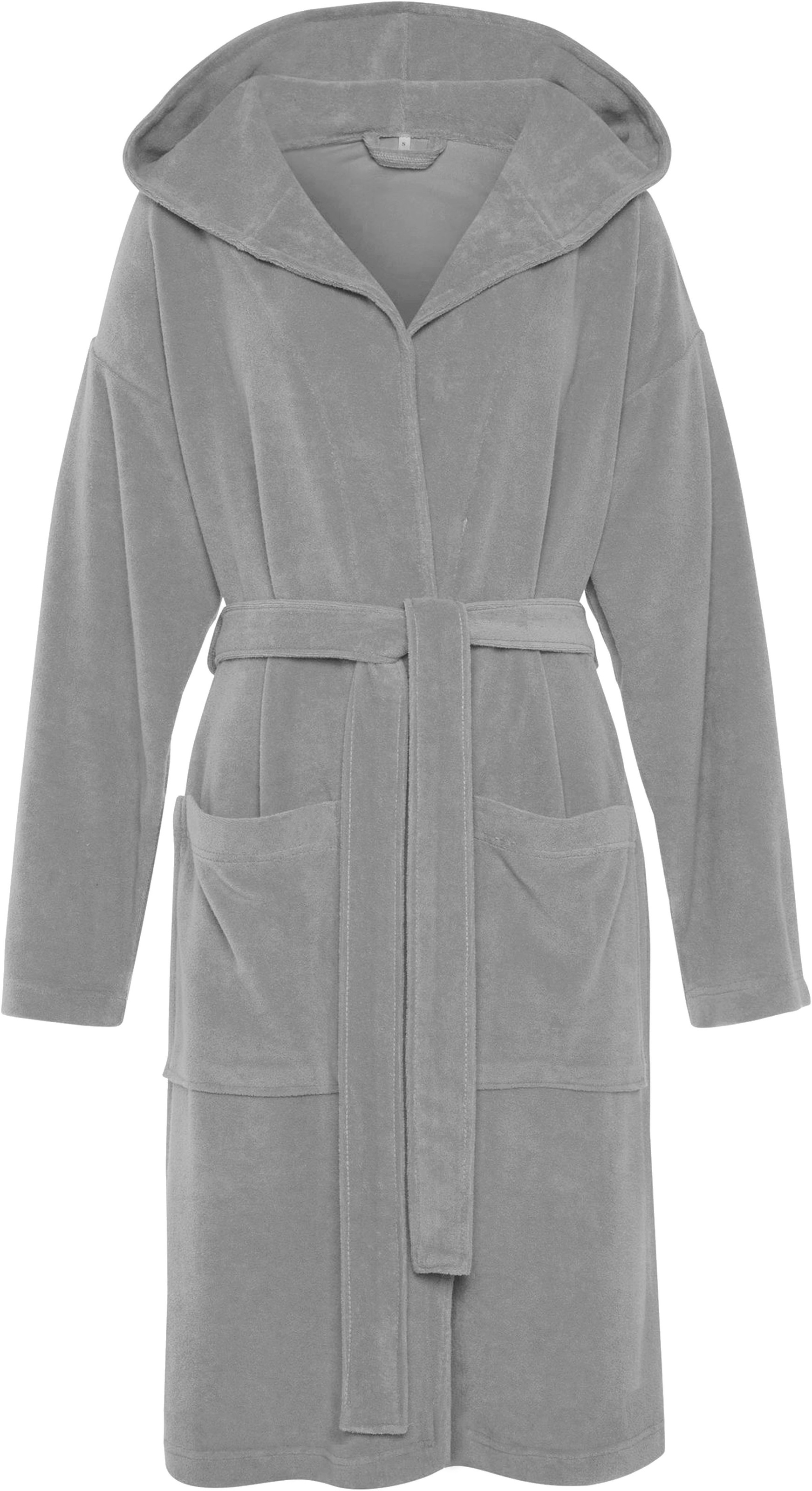 OTTO home Damenbademantel "Sina, ideal für Sauna & Spa, Hotelbademantel, Mo günstig online kaufen