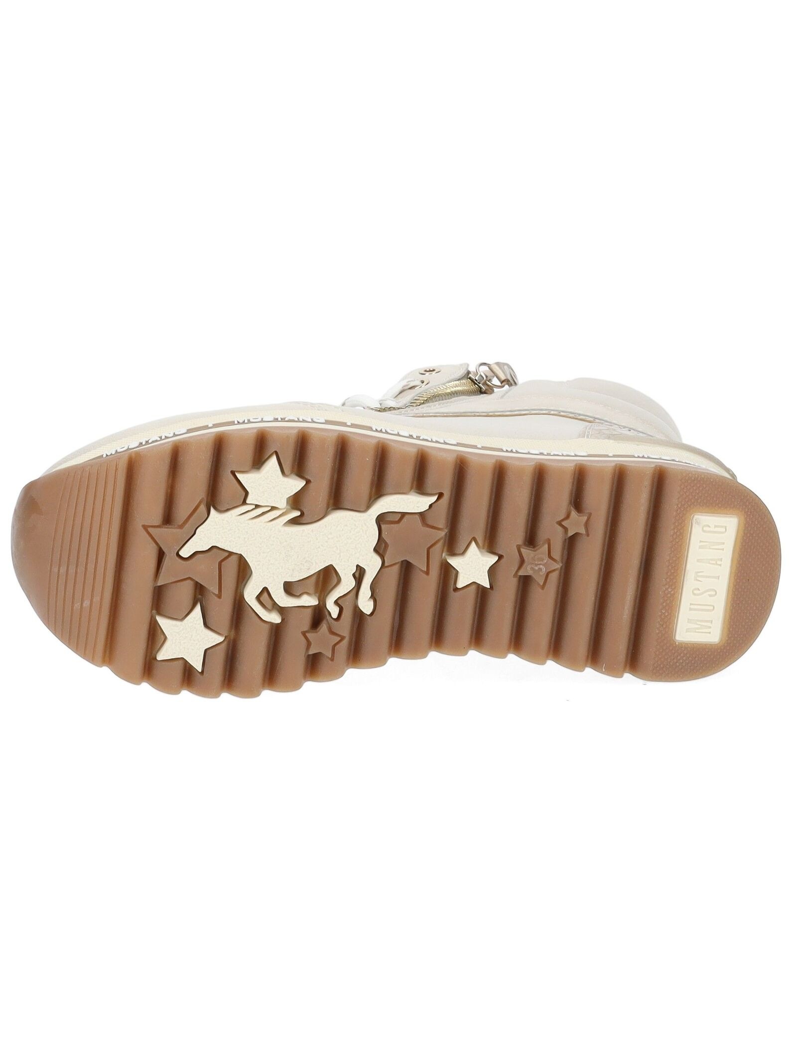 Mustang Shoes Schnürstiefelette »Mustang Shoes Stiefelette Lederimitat«