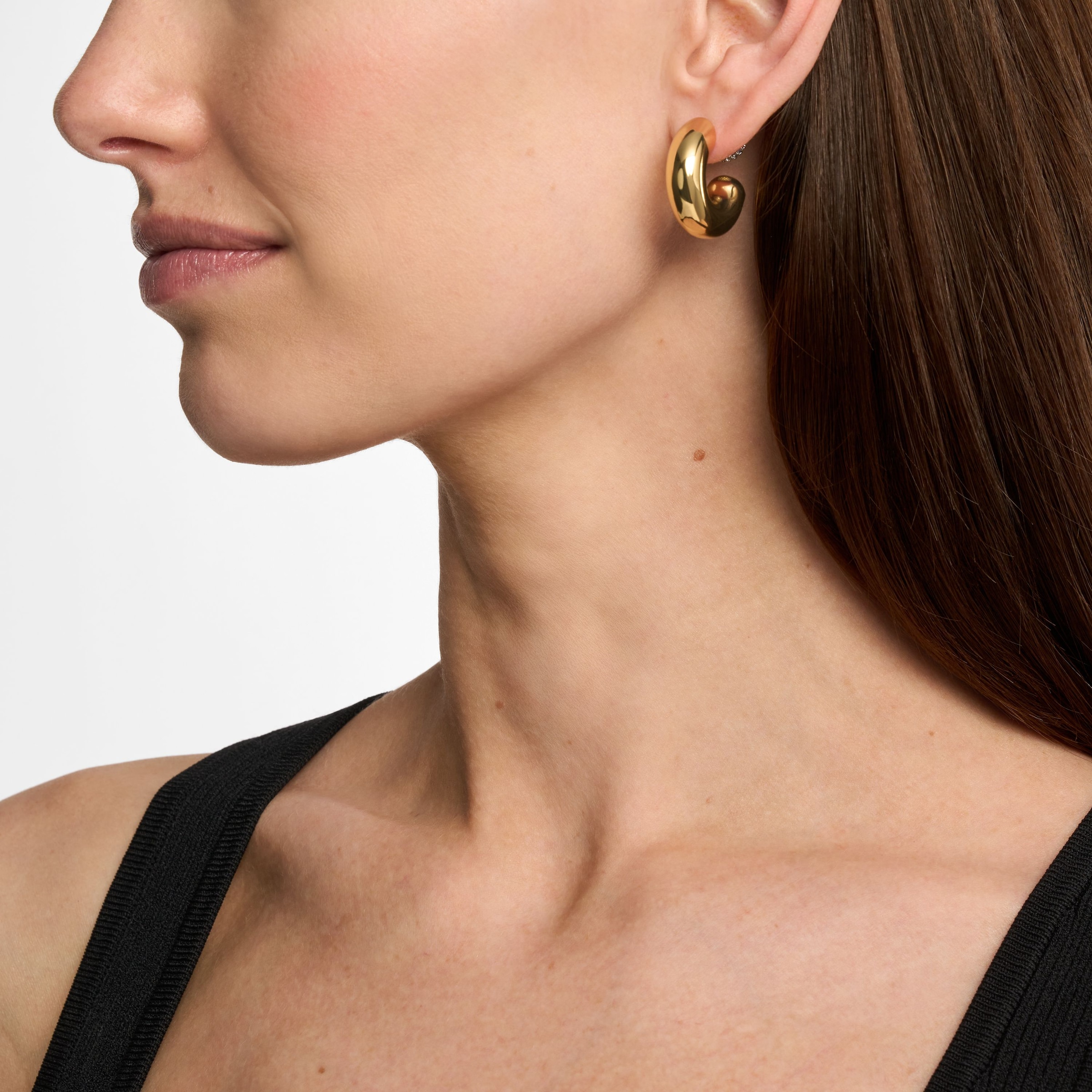 MICHAEL KORS Paar Creolen »Schmuck Geschenk Metall Ohrringe PREMIUM«, mit Zirkonia (synth.)