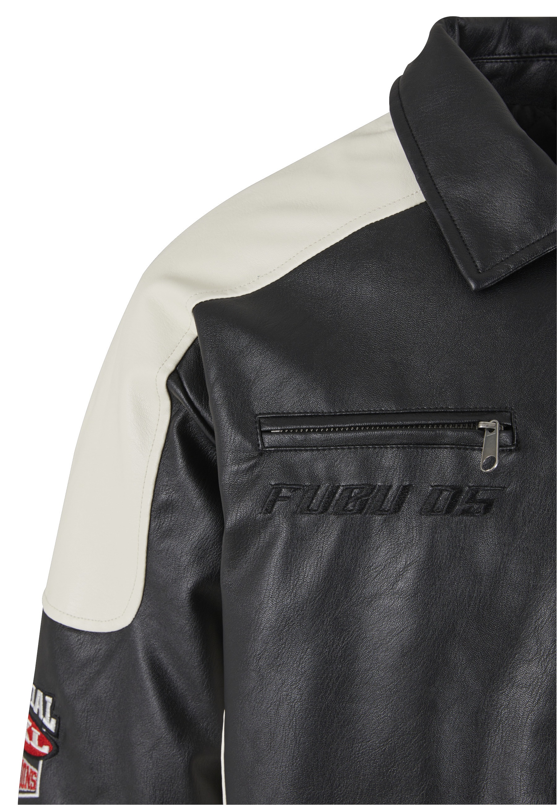 Fubu Collegejacke »Fubu FM243-001-1 Fubu Corporate Jacket« 1 Stk. tlg. ohne Kapuze
