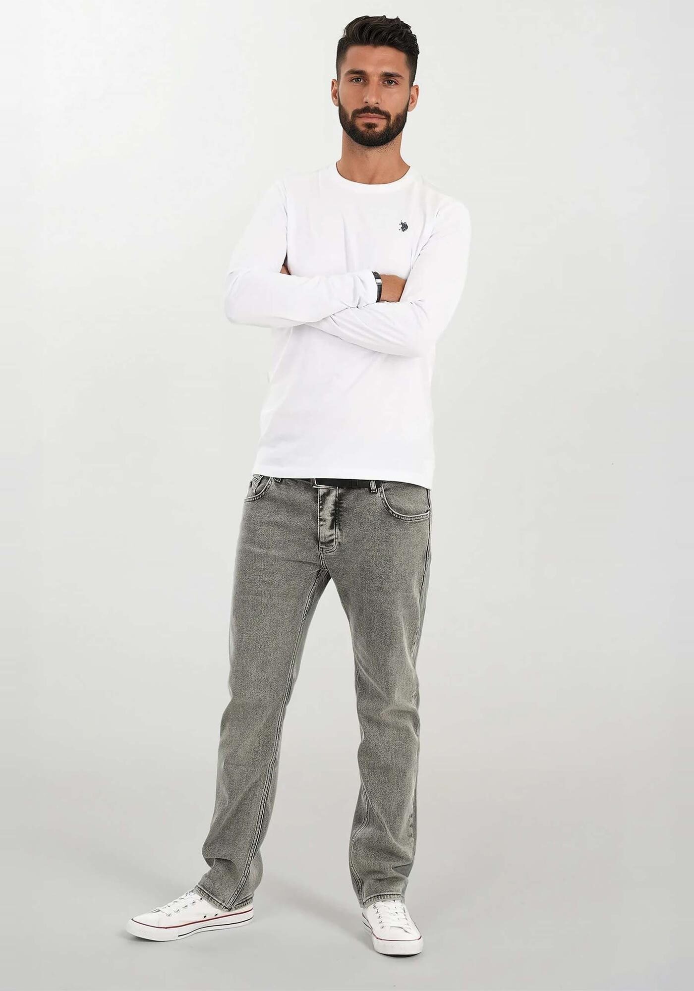 Thumbnail - Alessandro Salvarini Comfort-fit-Jeans "A.Salvarini Designer Herren Jeans Hose Basic Jeanshose"
