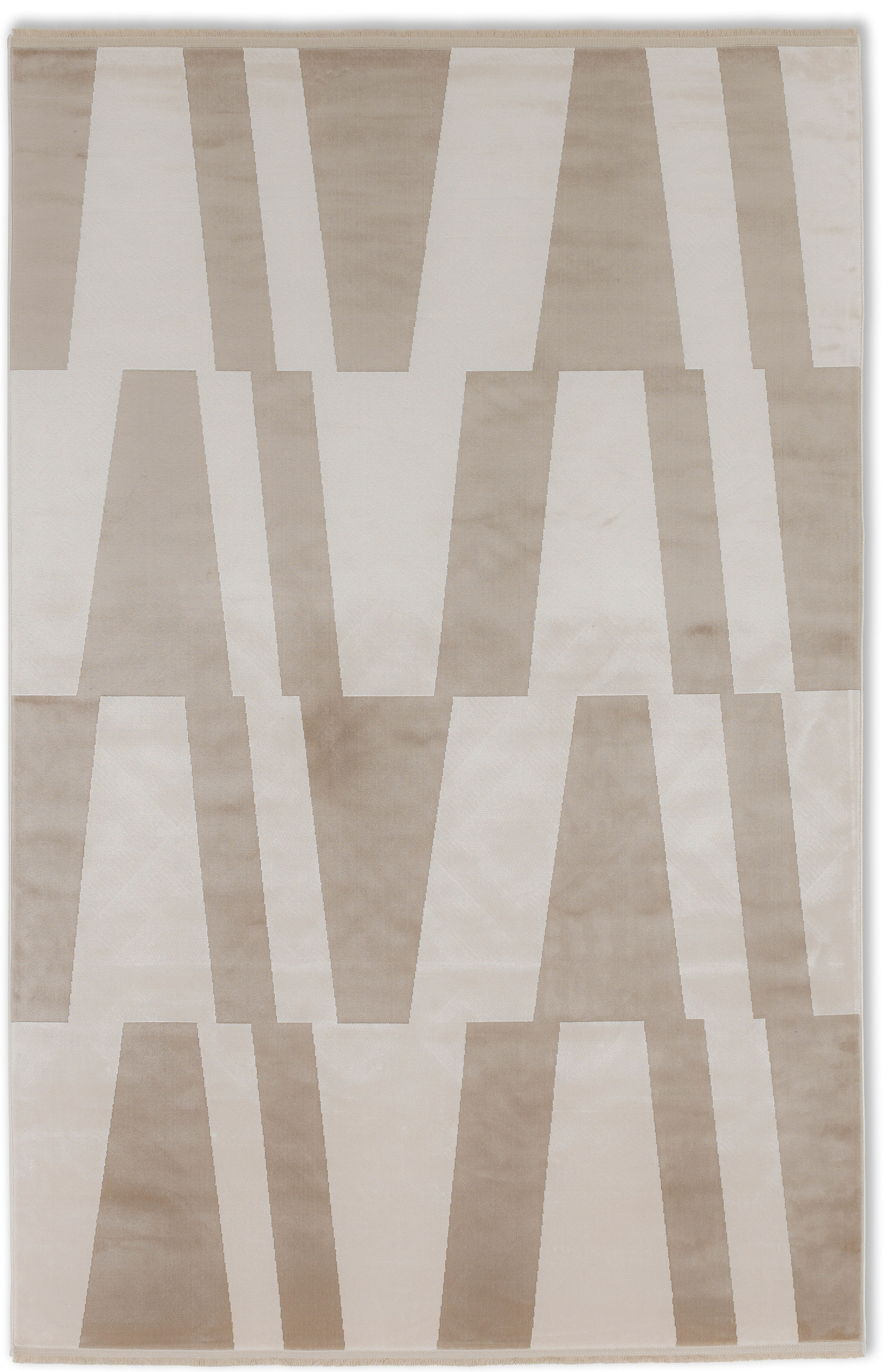 SCHÖNER WOHNEN-Kollektion Teppich »Magic 6104« rechteckig 7 mm Höhe Hoch Tief Struktur, mit Viskose, weich und glänzend