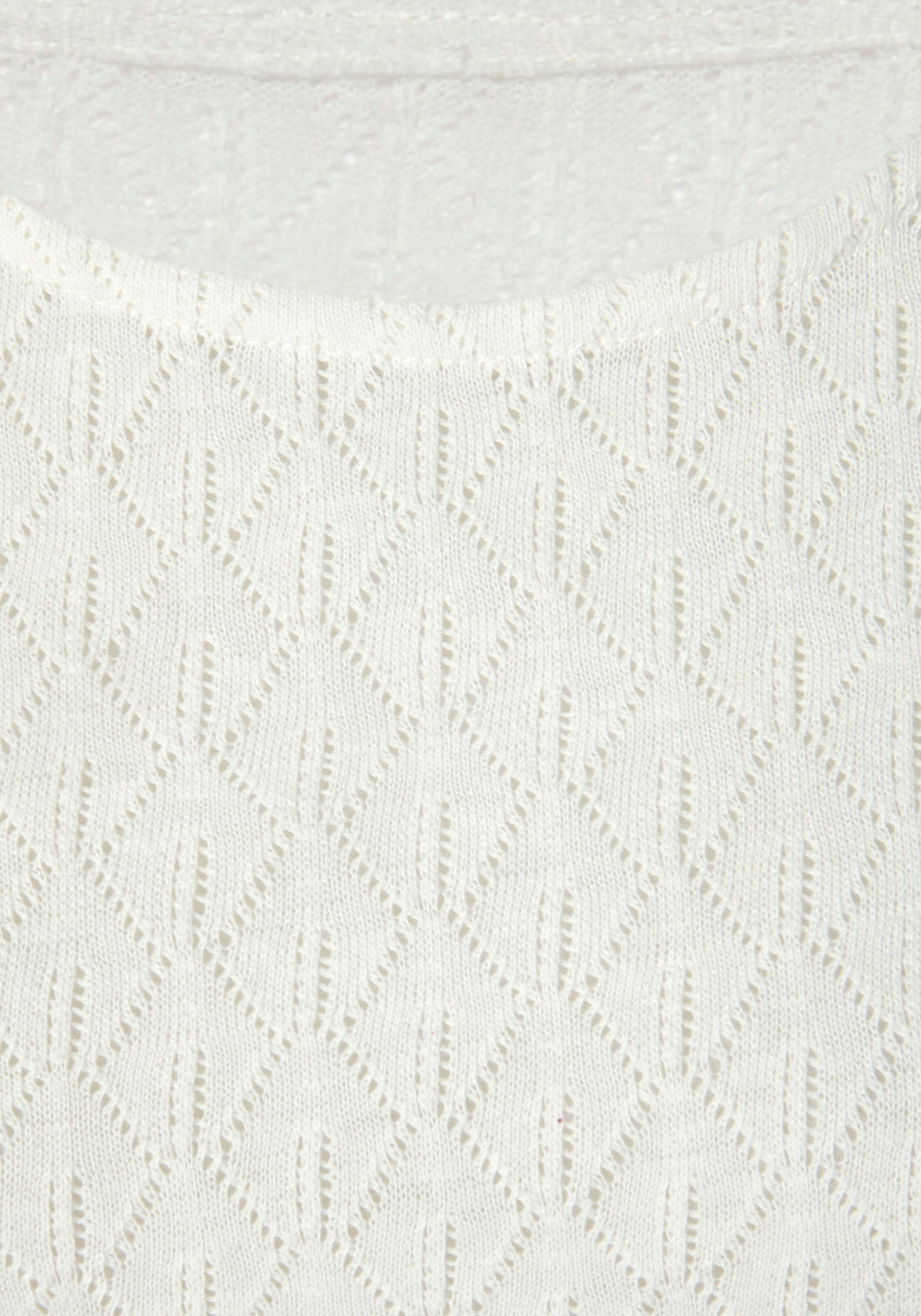 Thumbnail - Vivance Langarmshirt "mit modischem Ajour-Muster" aus weichem Baumwollstrick