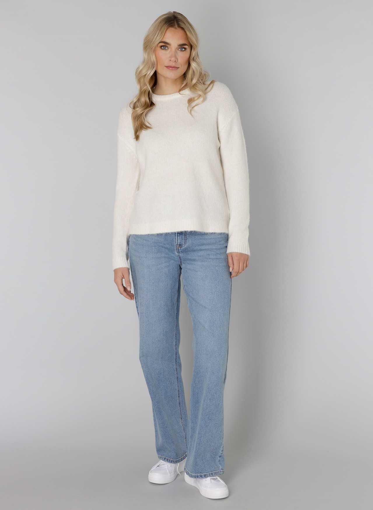 Base Level Strickpullover »Yana«, mit Wolle