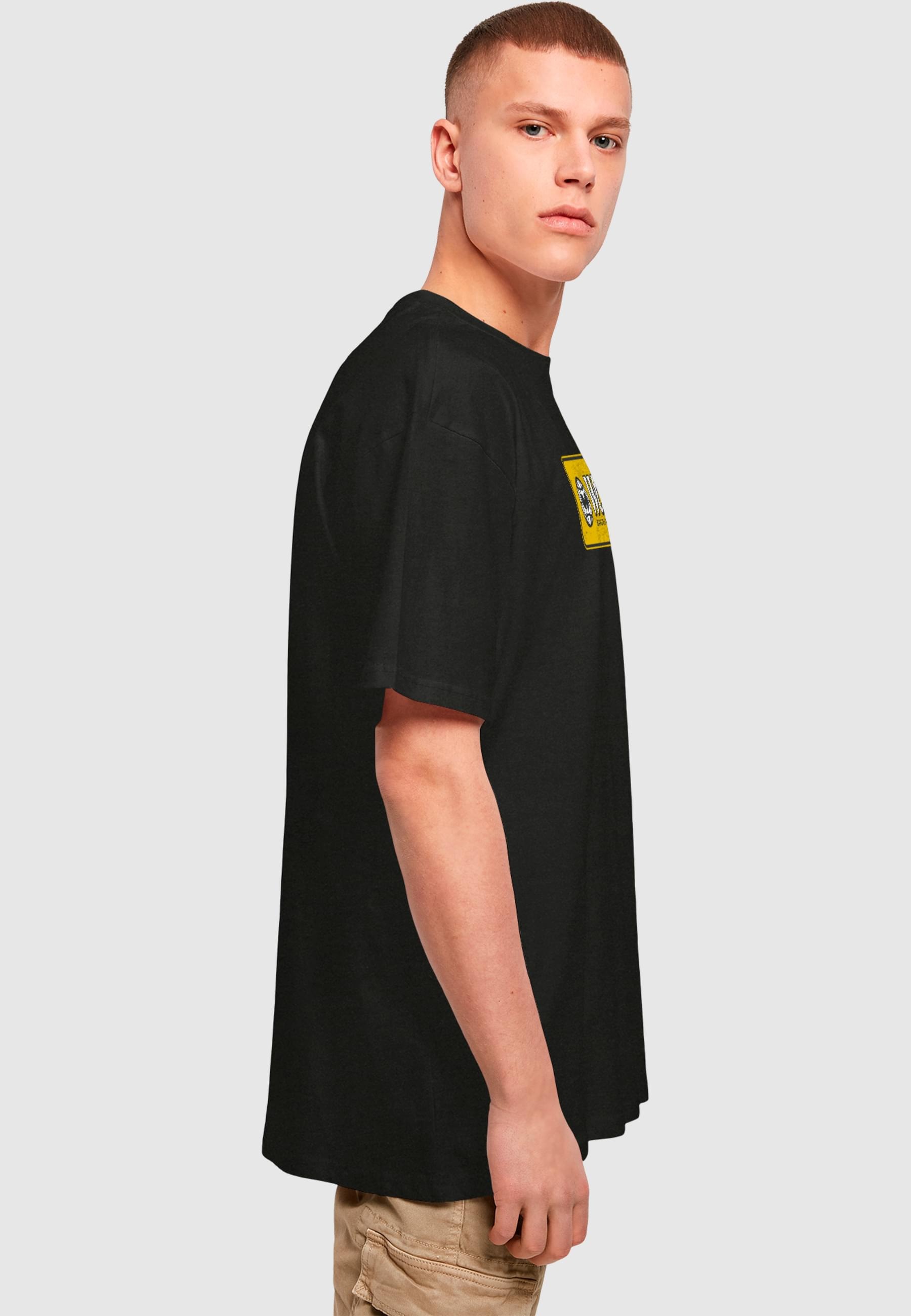 MisterTee T-Shirt »MisterTee Herren WU Wear Earth Logo Oversize Tee« 1 Stk.