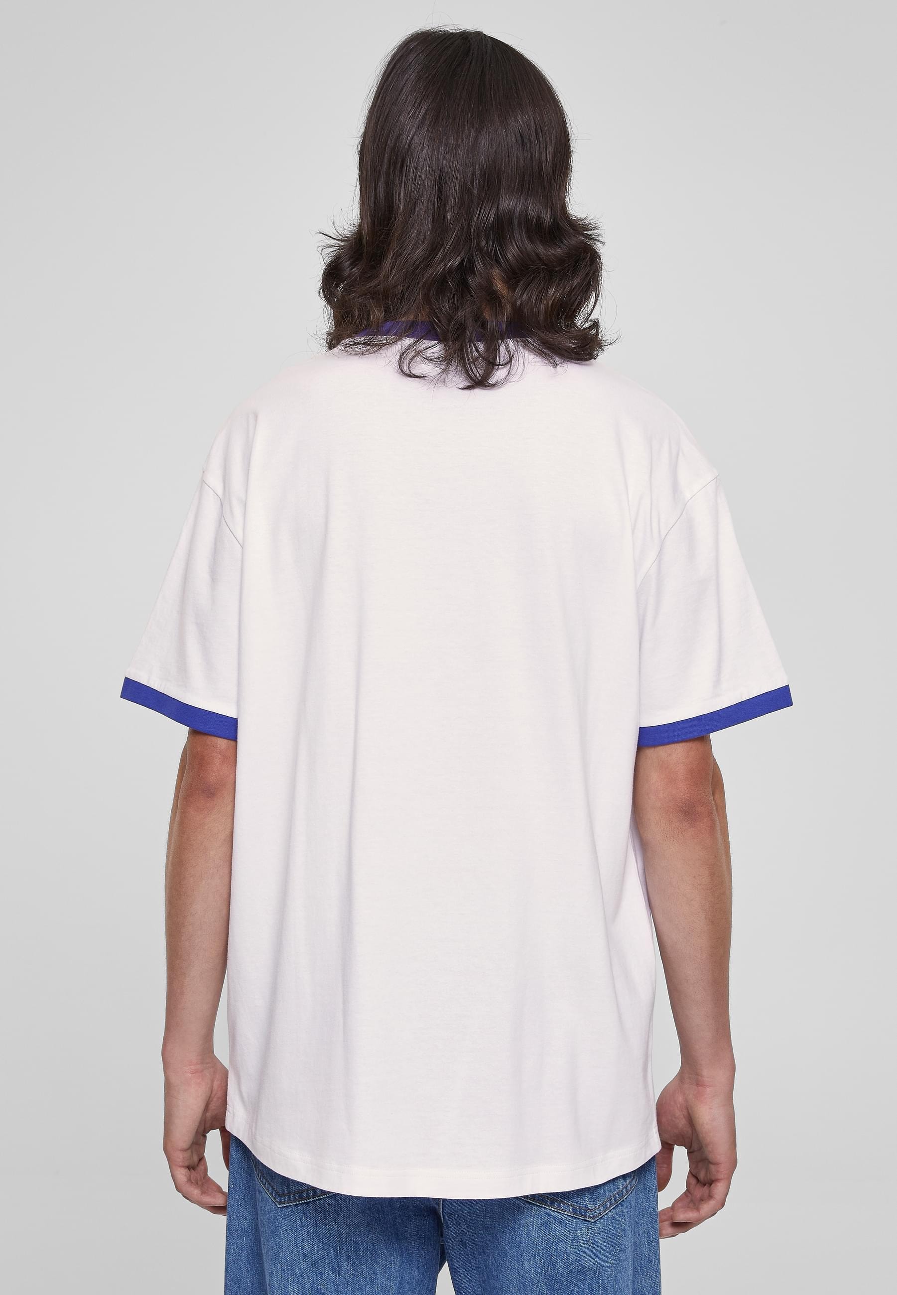 URBAN CLASSICS T-Shirt »Urban Classics Herren Oversized Ringer Tee«, (1 tlg.)