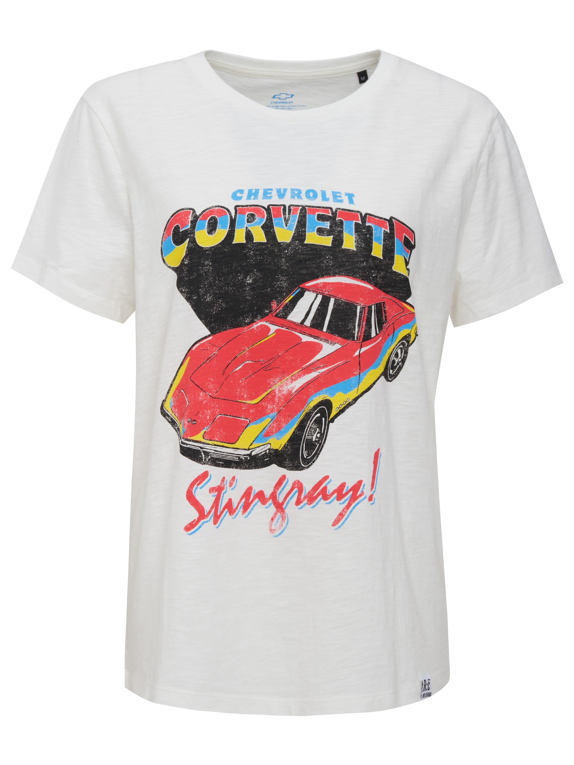 Recovered T-Shirt »Corvette Stingray«, im zeitlosen Design