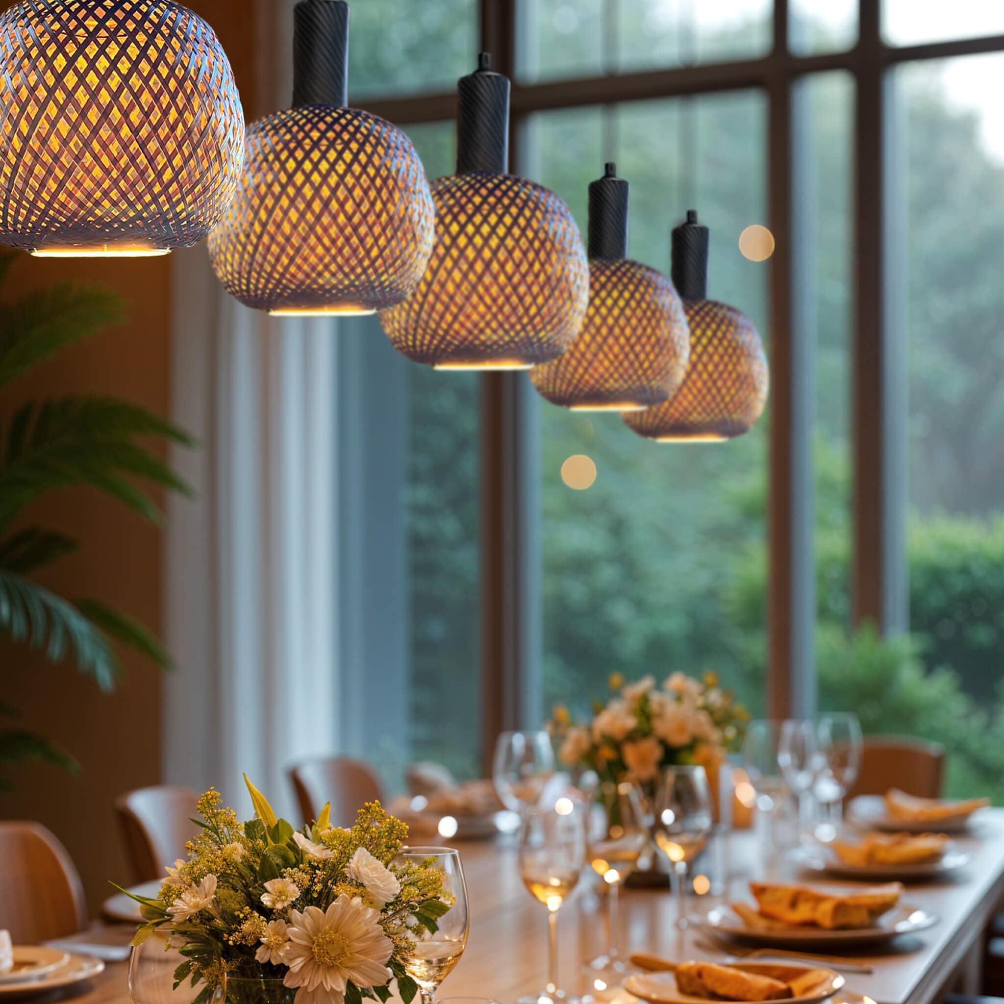 SEGULA LED-Filament »LED Floating Bamboo« E27 1 Stk. Extra-Warmweiß LED Floating Bamboo Globe 180 bronze, E27, 5W, 2200K, 350lm