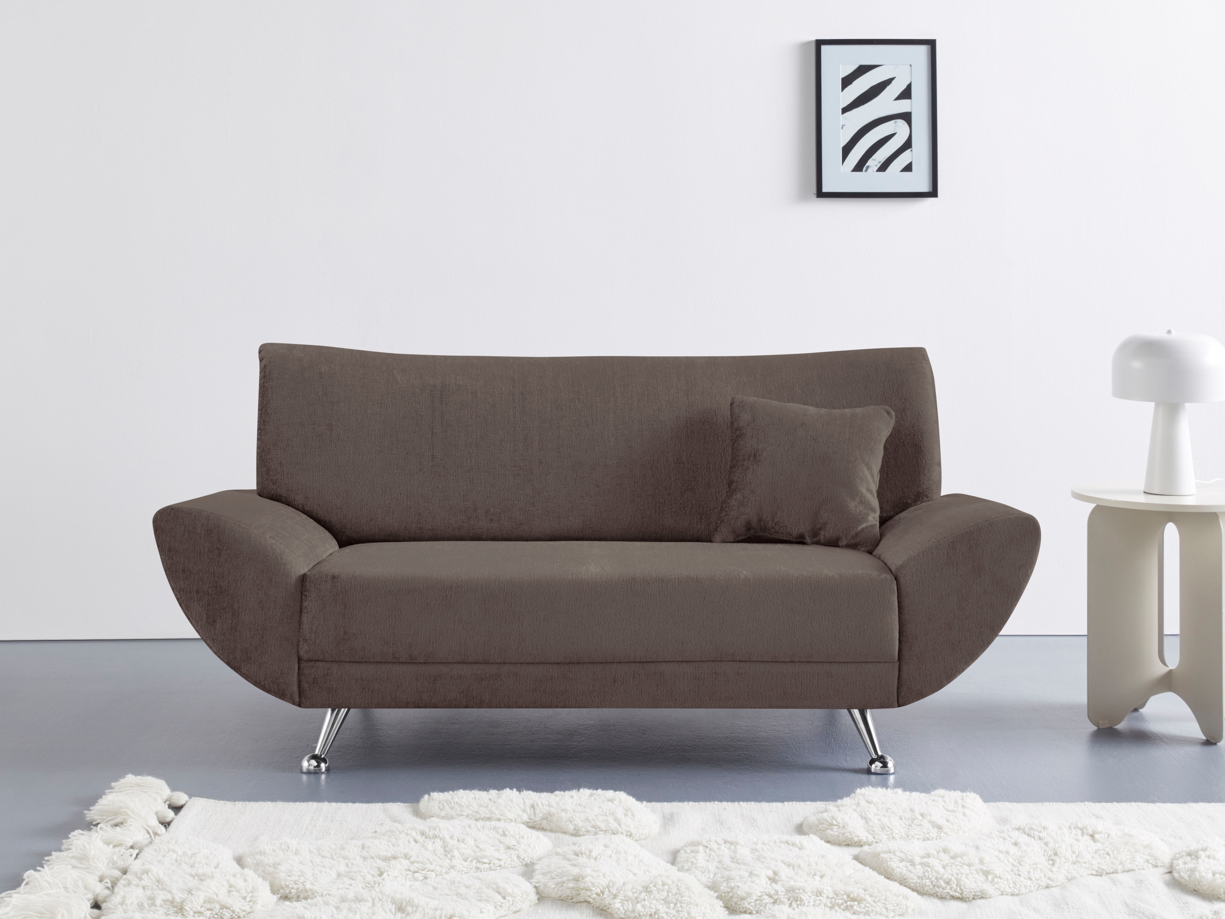 Home affaire 2-Sitzer "Saltare, elegant und komfortabel, toller Designfuß" günstig online kaufen