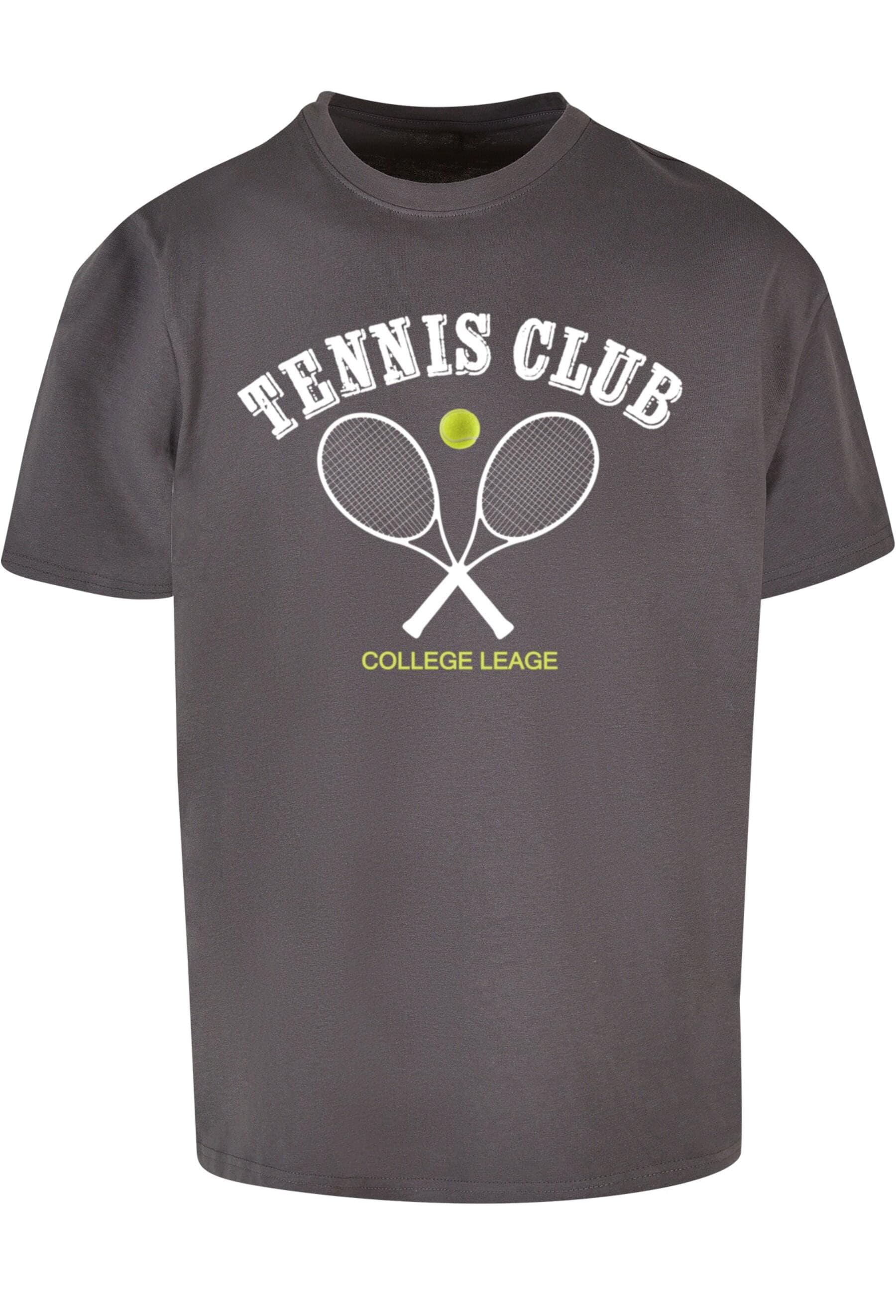 Merchcode T-Shirt "Merchcode Herren Tennis Club Heavy Oversized Tee", (1 tl günstig online kaufen