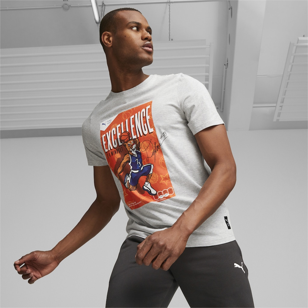 PUMA Trainingsshirt »DYLAN Basketball T-Shirt Herren«
