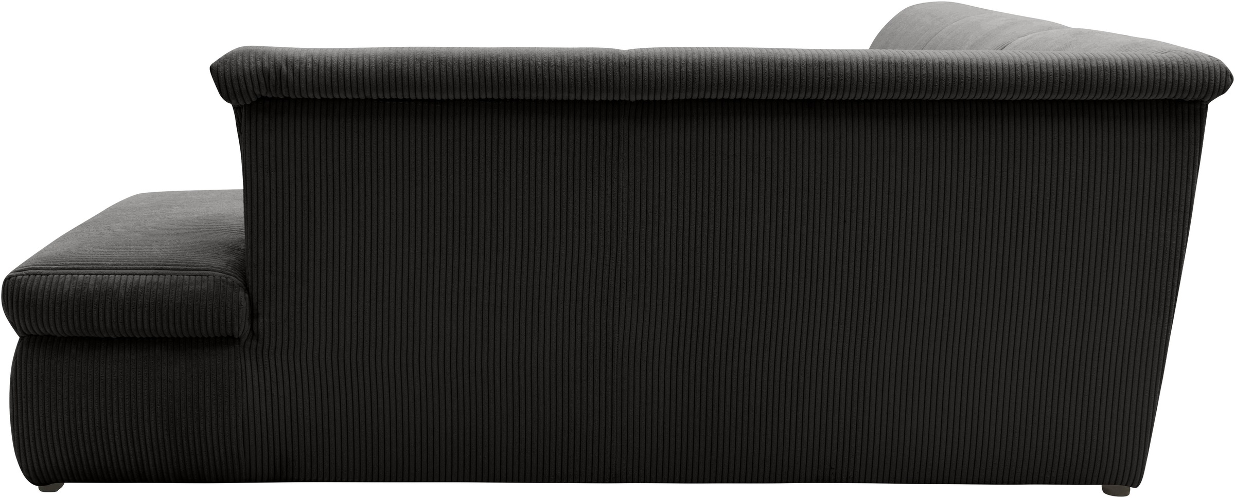 DOMO collection Ecksofa »Moric L-Form«, wahlweise mit Bettfunktion und Armlehnenverstellung, auch in Cord