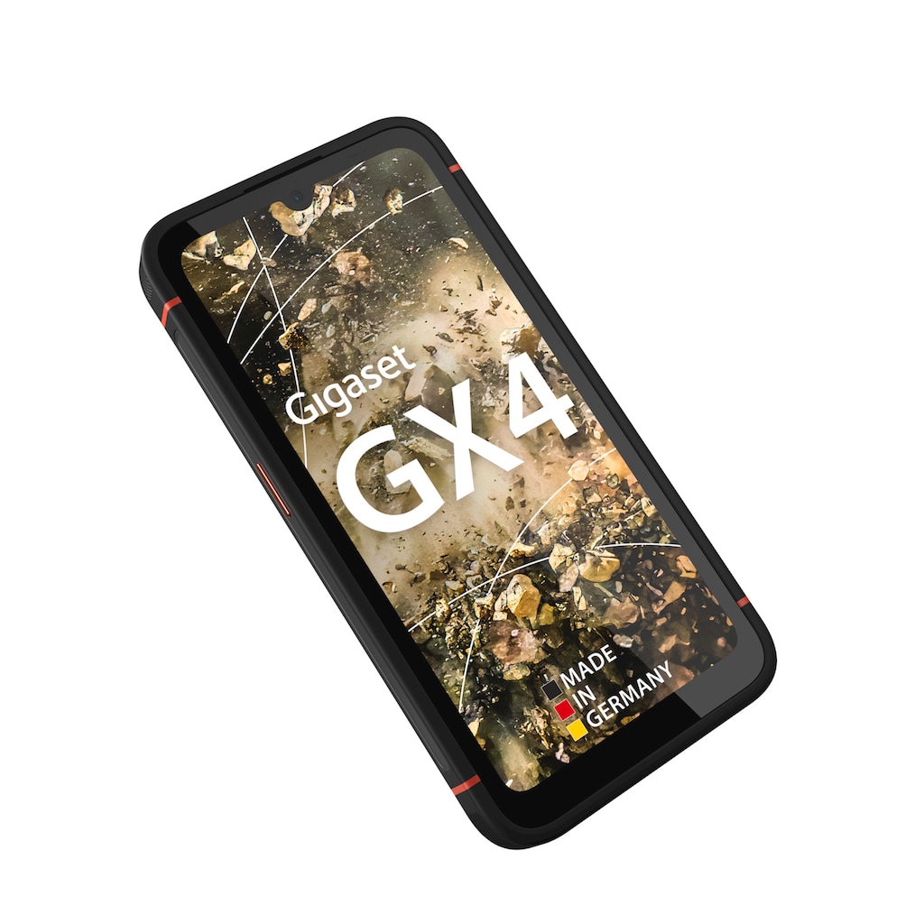 Gigaset Smartphone »GX4«, Schwarz, 15,5 cm/6,1 Zoll, 64 GB Speicherplatz, 48 MP Kamera