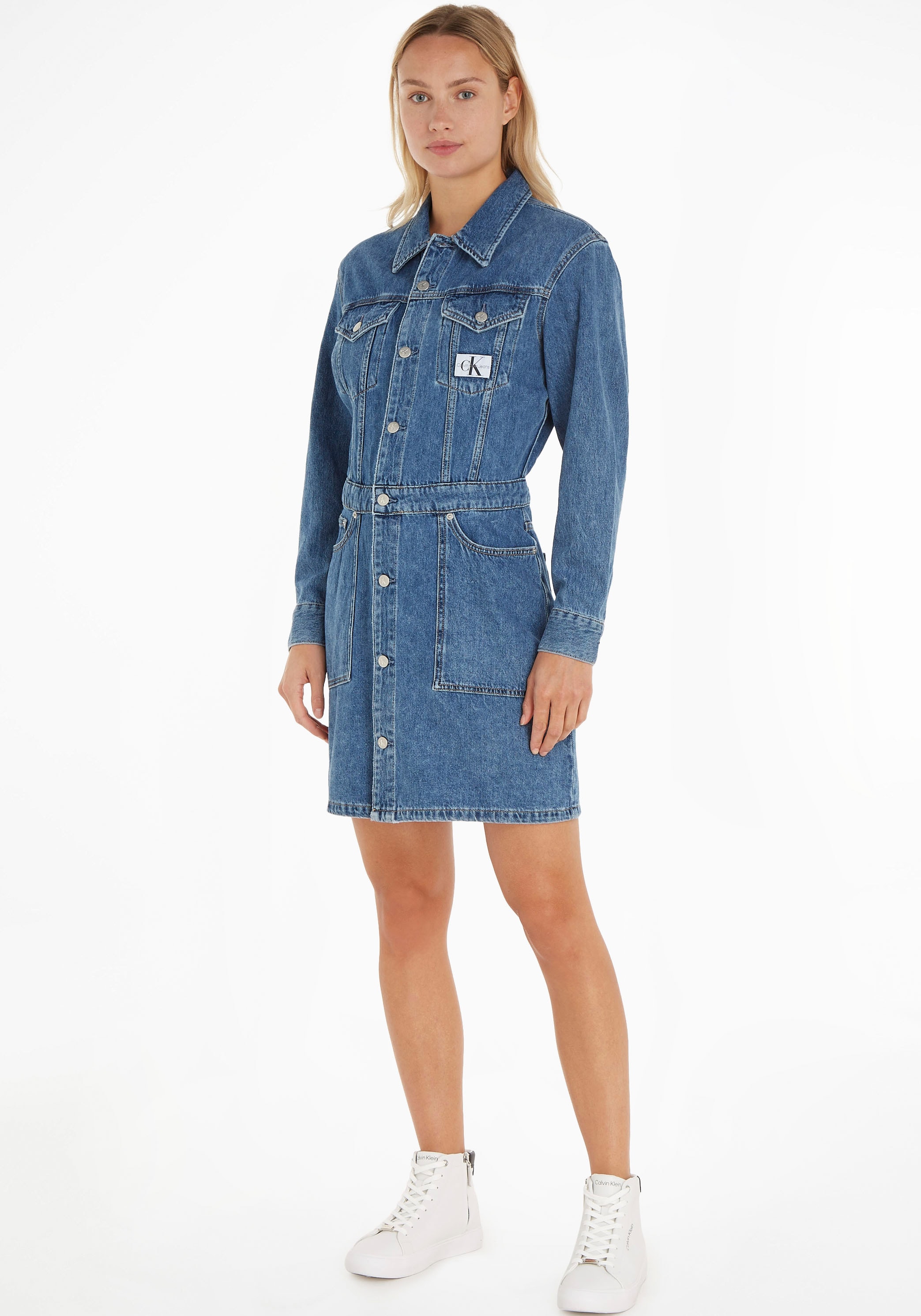 Calvin Klein Jeans Jeanskleid »TRUCKER DRESS«