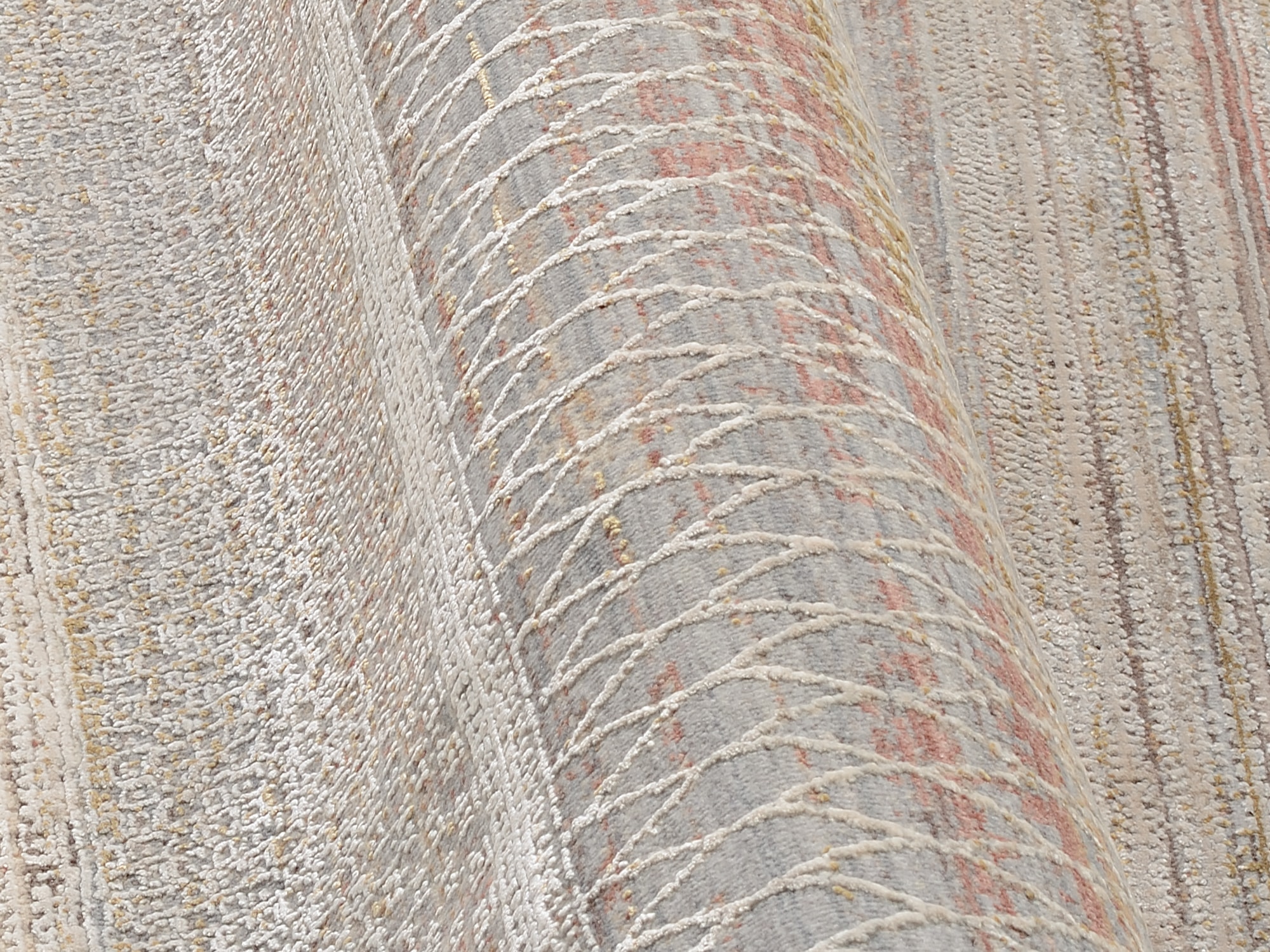 OCI DIE TEPPICHMARKE Teppich »FARBEN MASTER«, rechteckig, 8 mm Höhe, Klassisches Muster, eingefasst, in 3-D-Optik