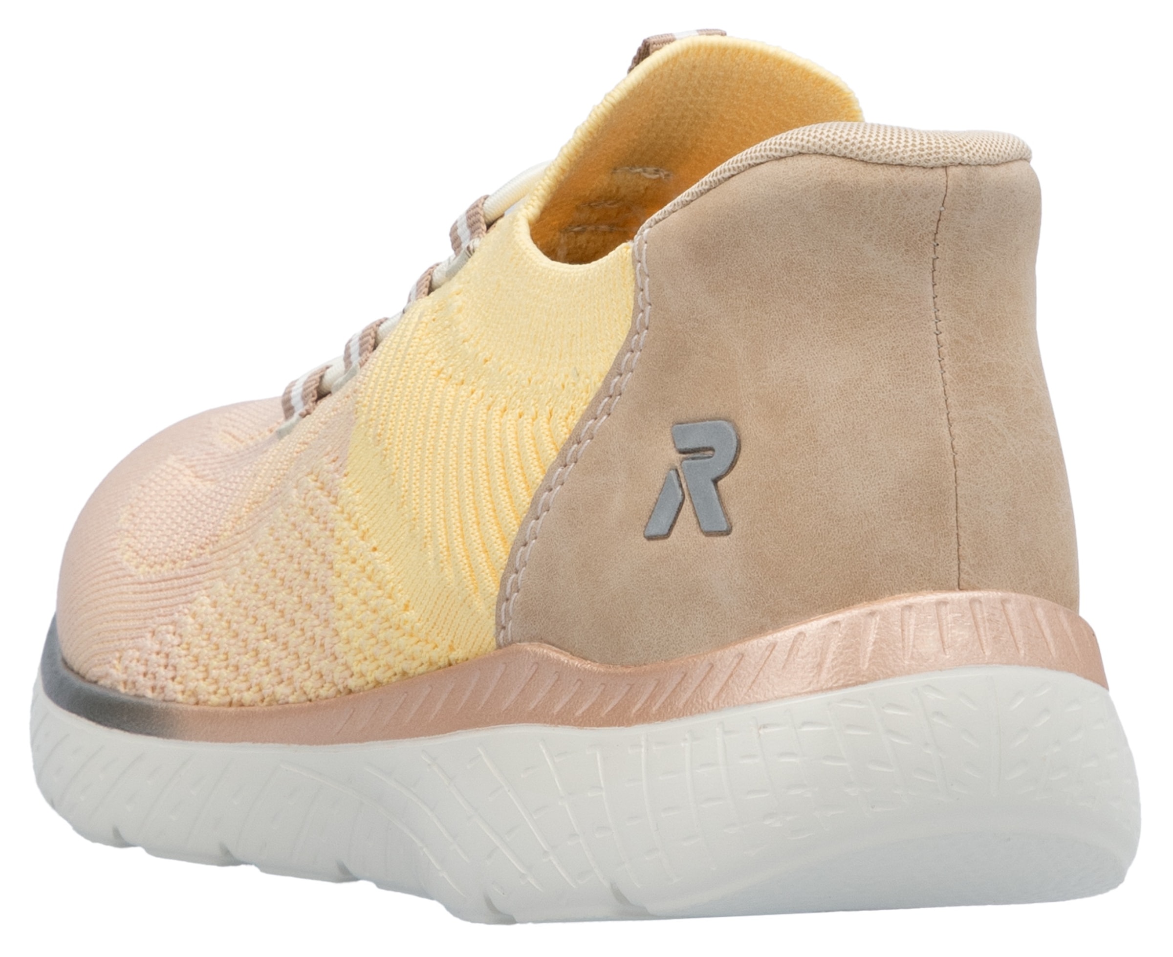 RIEKER Sport Slip-On Sneaker »Ready2GO«, Halbschuh, Freizeitschuh, Slipper mit MemoSoft-Innensohle