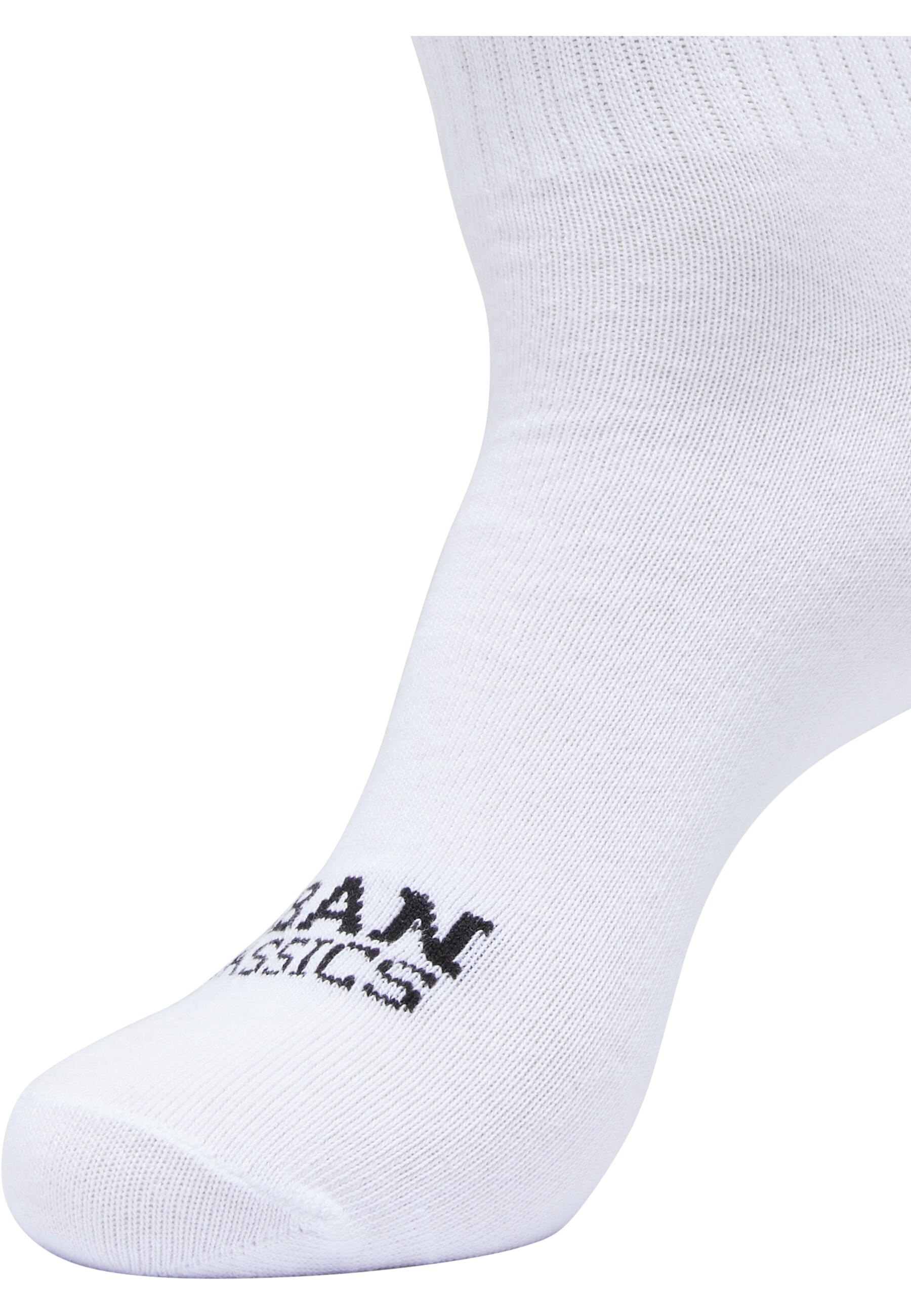 URBAN CLASSICS Basicsocken »Urban Classics Unisex Simple Flat Knit Socks 6-Pack«, (1 Paar)