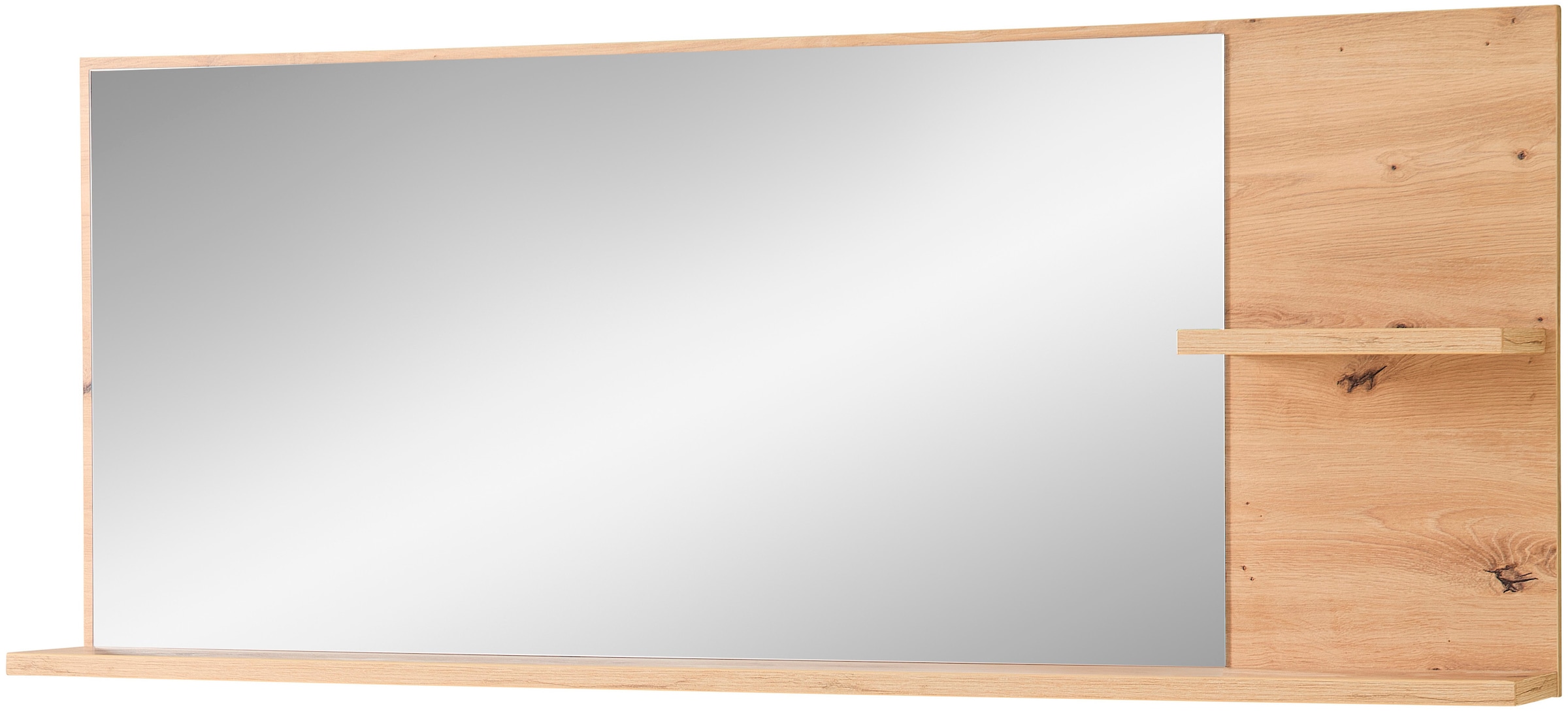 Innostyle Garderobenspiegel »BARI Wandspiegel«, (1 St.), Spiegelfläche 148 x 60 cm, 2 Ablageböden