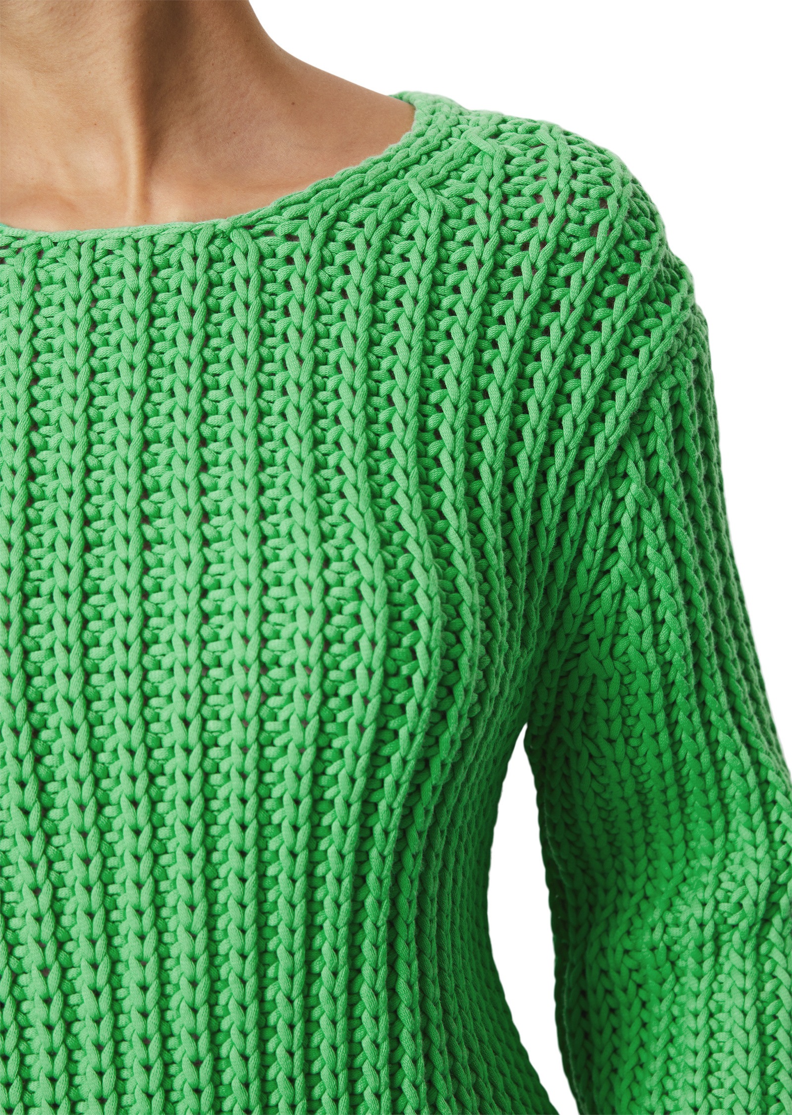 Marc O'Polo Strickpullover »aus Bändchengarn gestrickt«