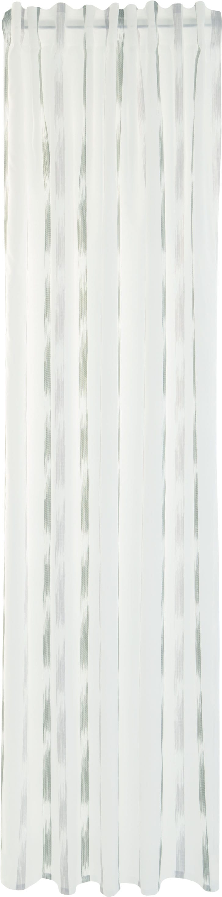 Gardine »Steen«, (1 St.), Farbverlauf, Streifen, transparent, Wohnzimmer