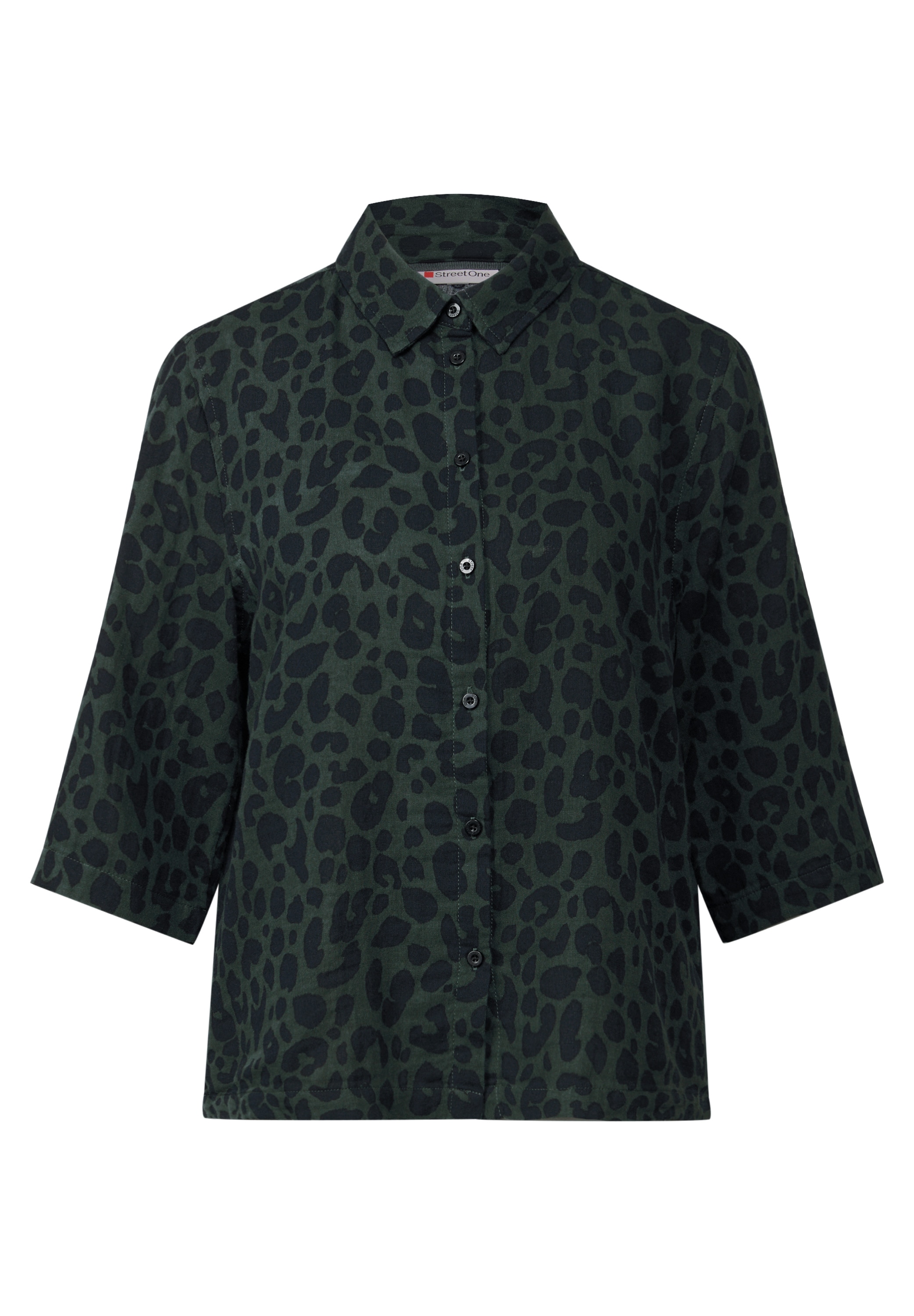 STREET ONE Hemdbluse, aus reiner Baumwolle