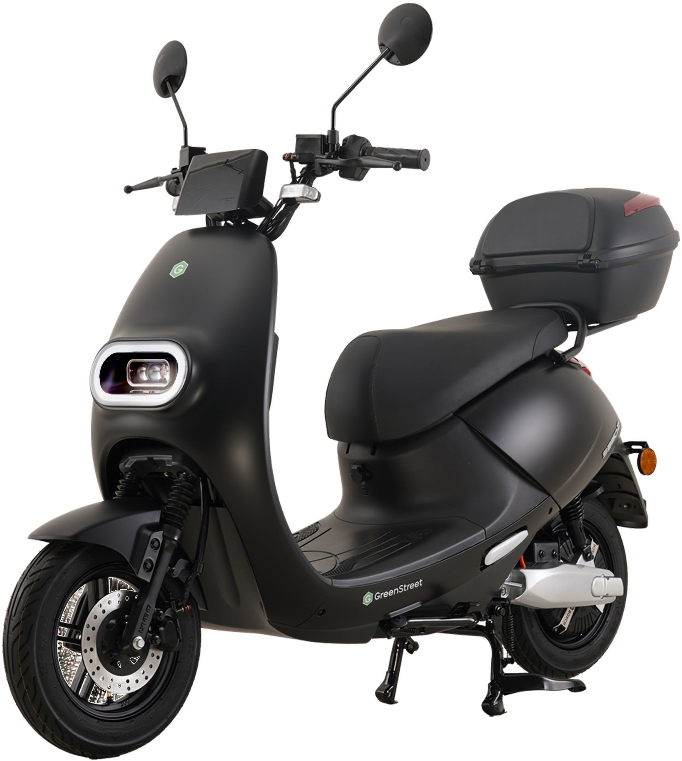 GreenStreet E-Motorroller »SEED2 2000W 45 km/h schwarz inkl. Topcase«
