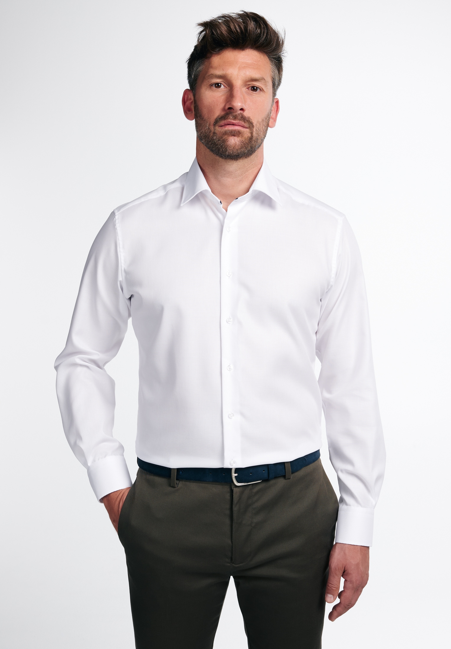 Eterna Langarmhemd "MODERN FIT" NON IRON (bügelfrei) günstig online kaufen
