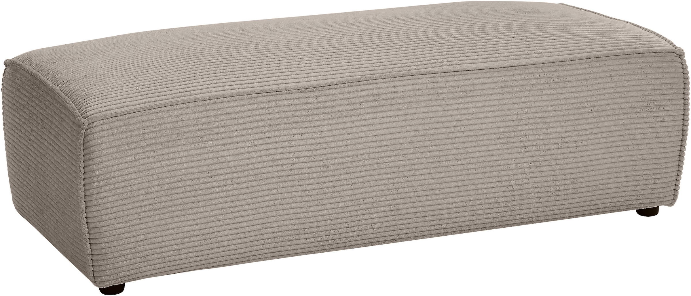 Home affaire Hocker "NEU: SHERWOOD XXL, Polsterhocker, Cord, Webstoff" rech günstig online kaufen
