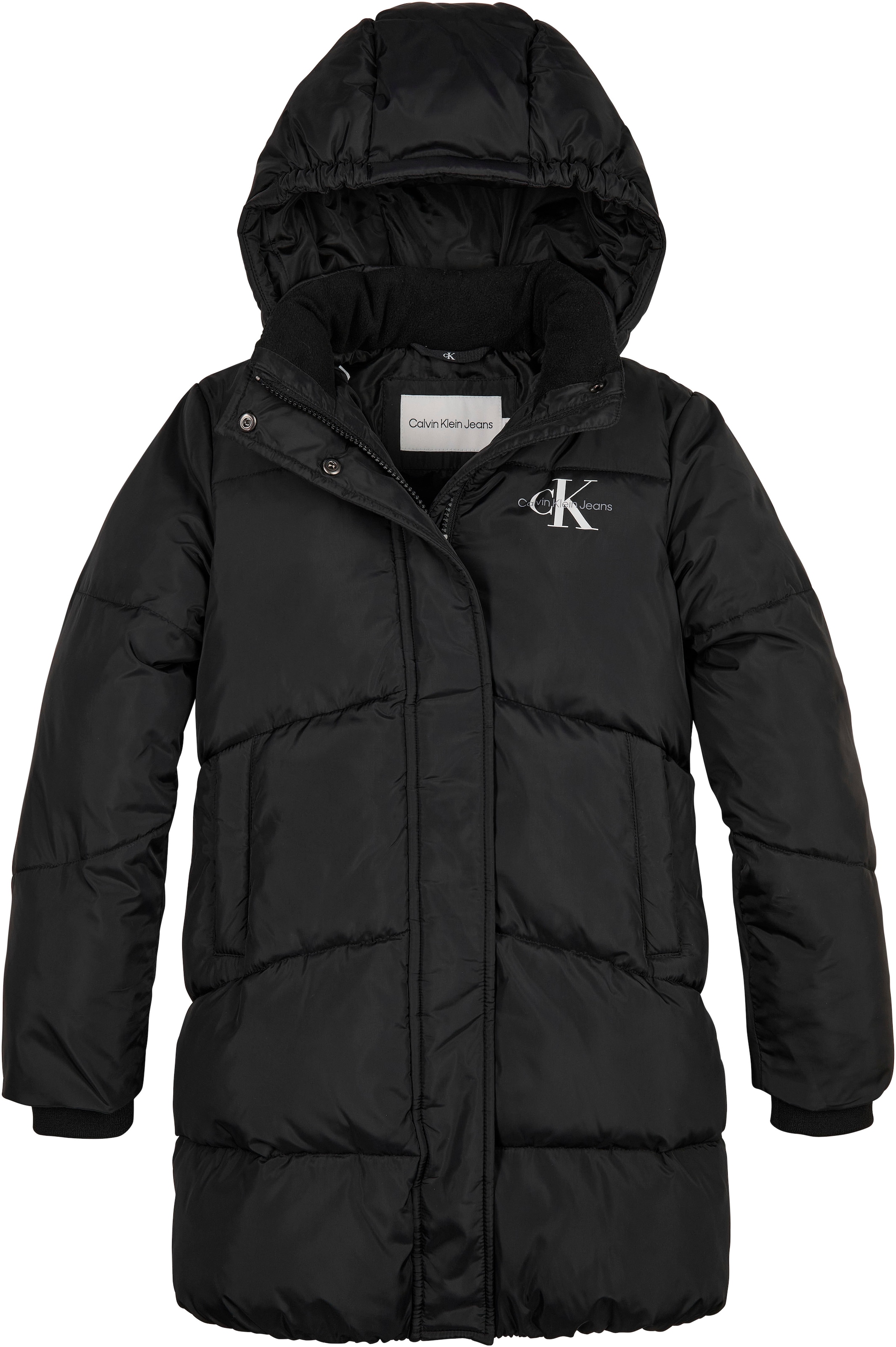 Calvin Klein Jeans Steppmantel »CK LONG PUFFER COAT«, für Kinder bis 16 Jahre und Calvin Klein Markenlabel