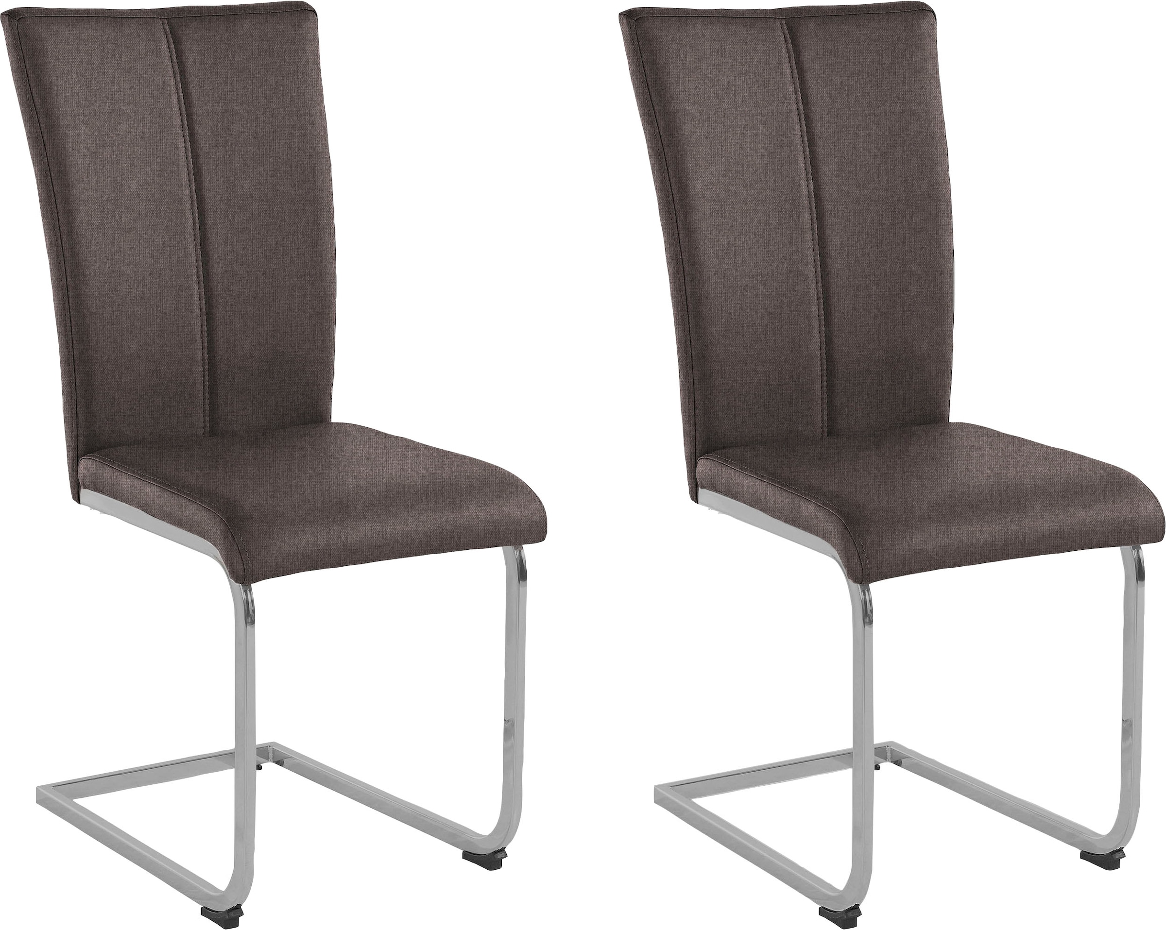 Home affaire Freischwinger "Alex" (Set) 2 Stk. Struktur 1 Stuhl belastbar b günstig online kaufen