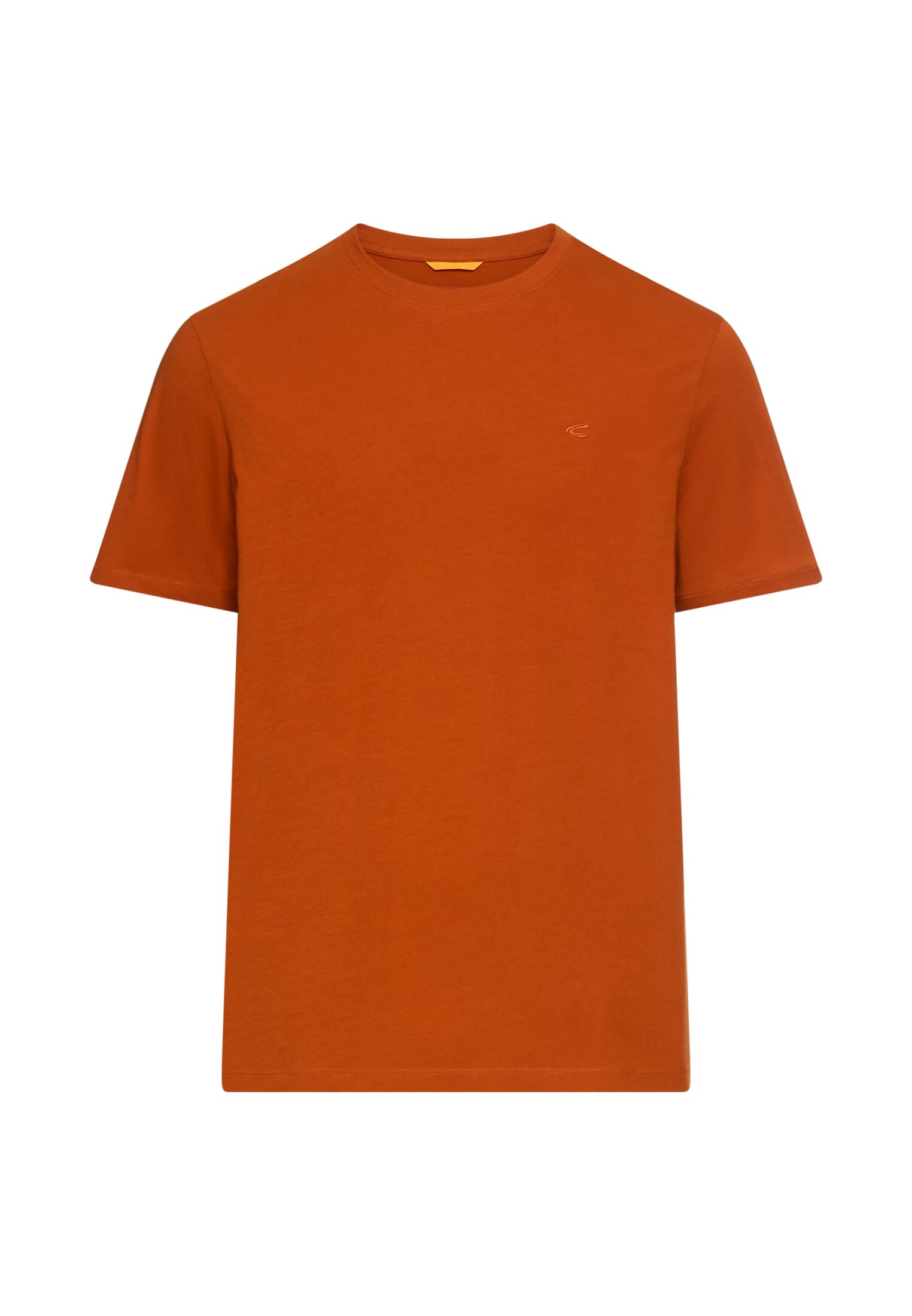 camel active T-Shirt mit Logo-Stickerei günstig online kaufen