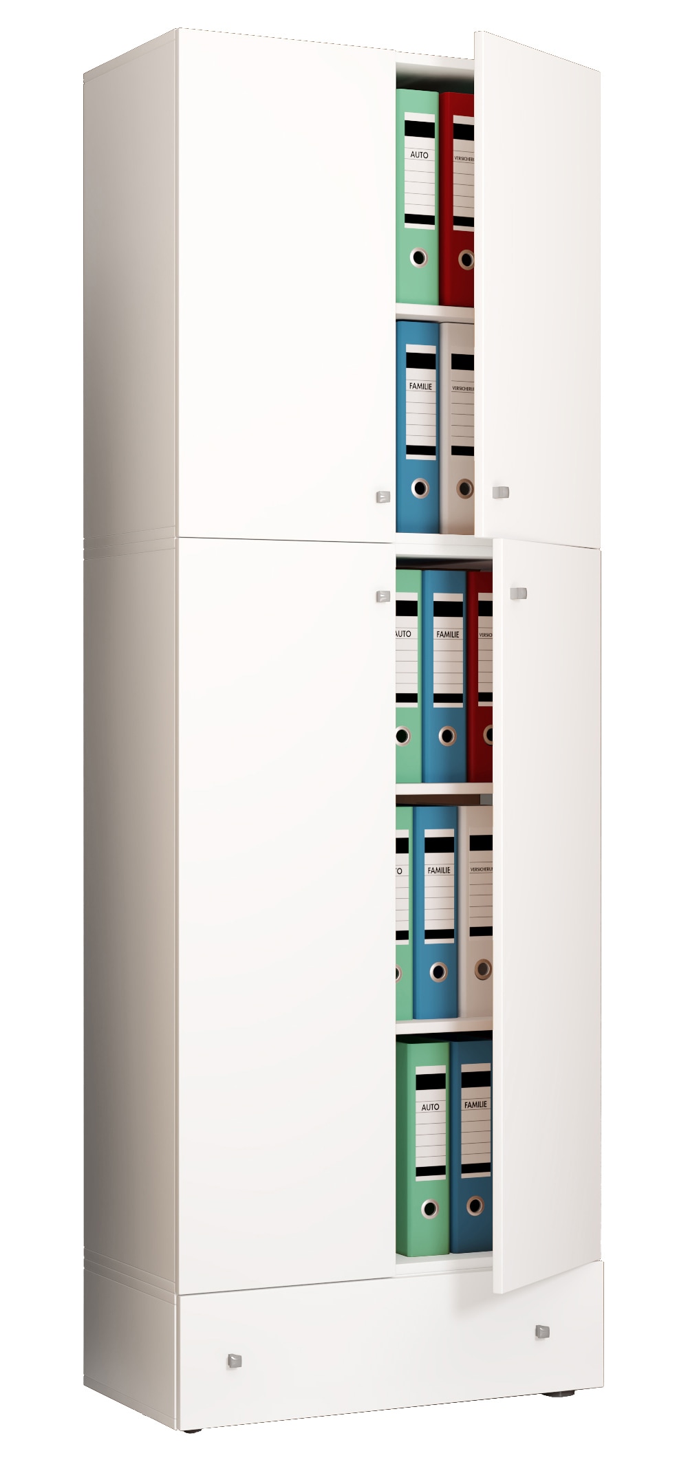 VCM Aktenschrank "XXL Büroschrank Aktenschrank Schrank Lona 5fach S" 1 Stk. tlg.