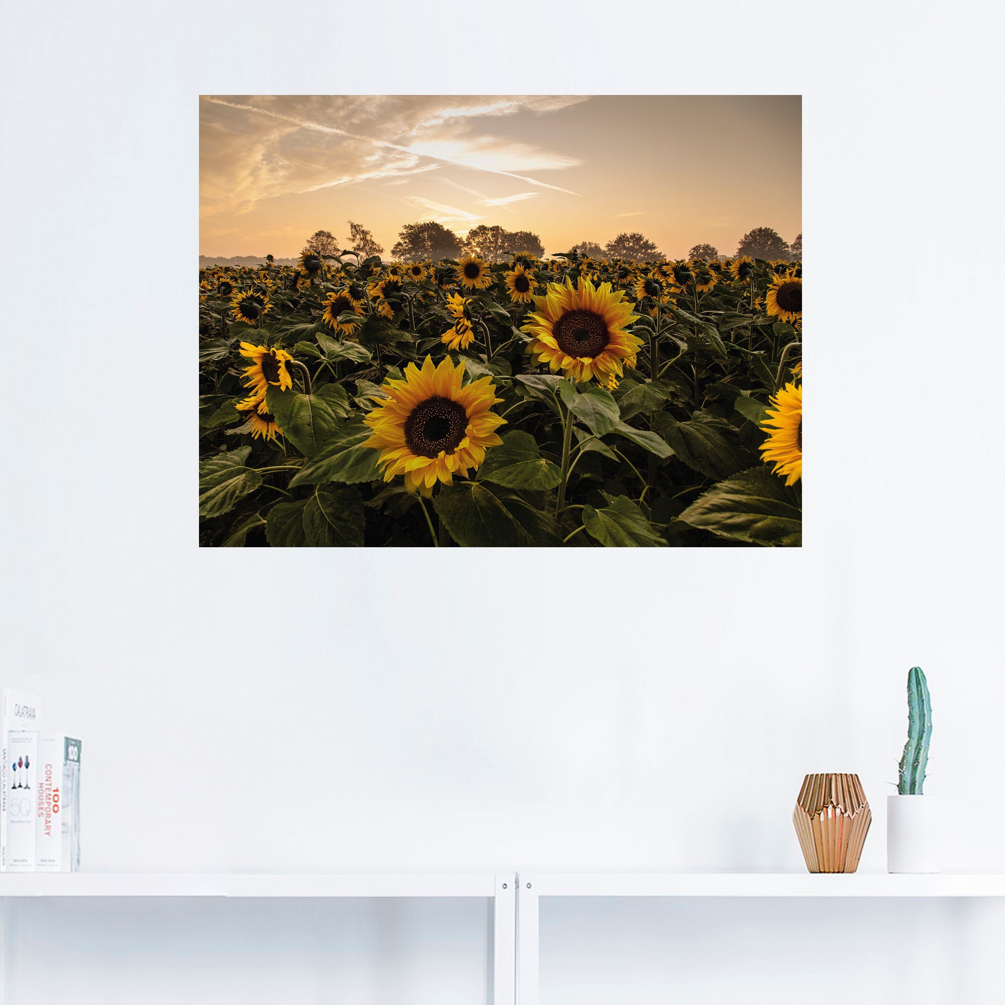 Artland Wandbild »Lasst Blumen sprechen...«, Blumen, (1 St.), als Leinwandbild, Wandaufkleber oder Poster in versch. Größen