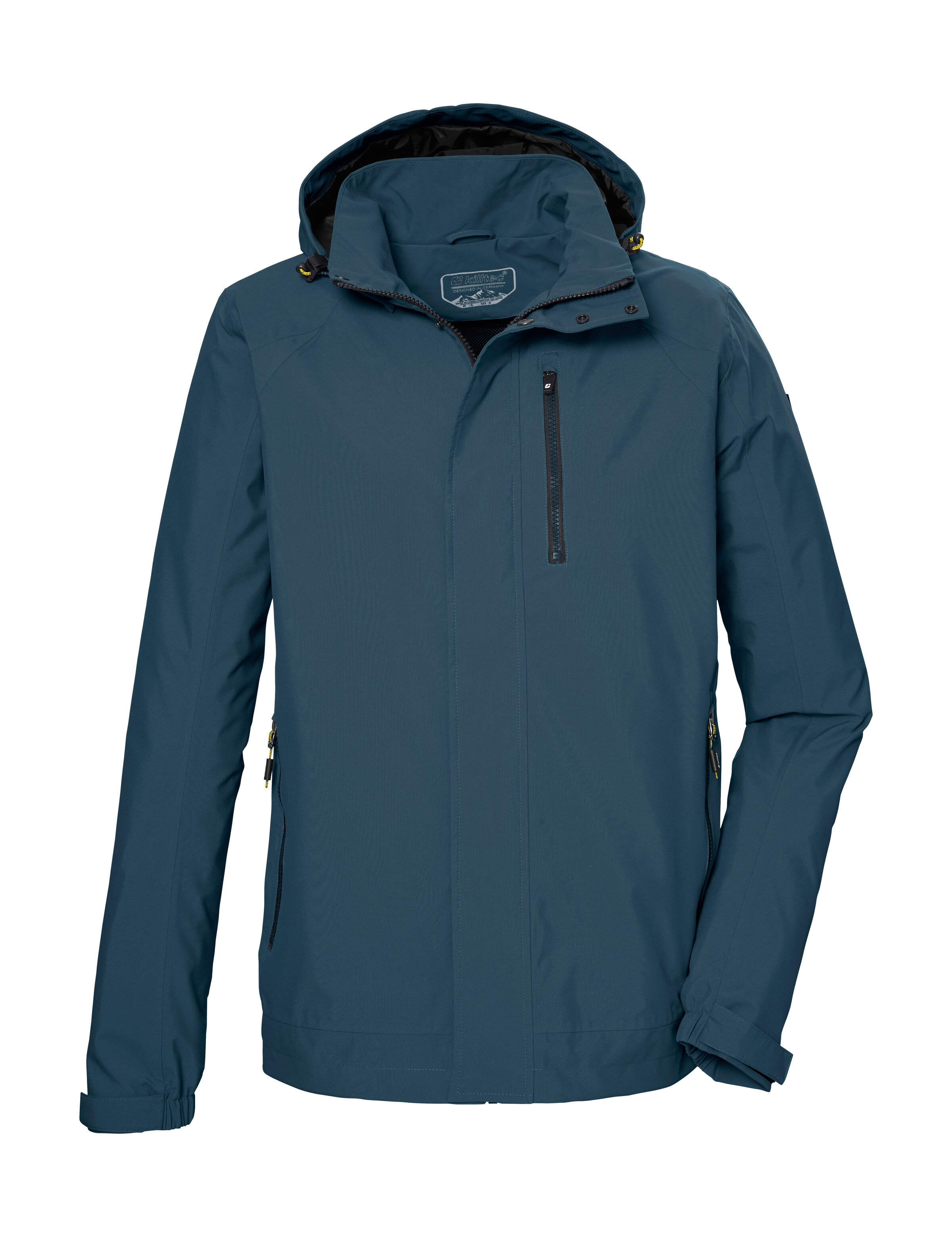 Killtec Outdoorjacke "KOS 52 MN JCKT" Funktionsjacke: wind- und wasserdicht, atmungsaktiv, abnehmbare Kapuze