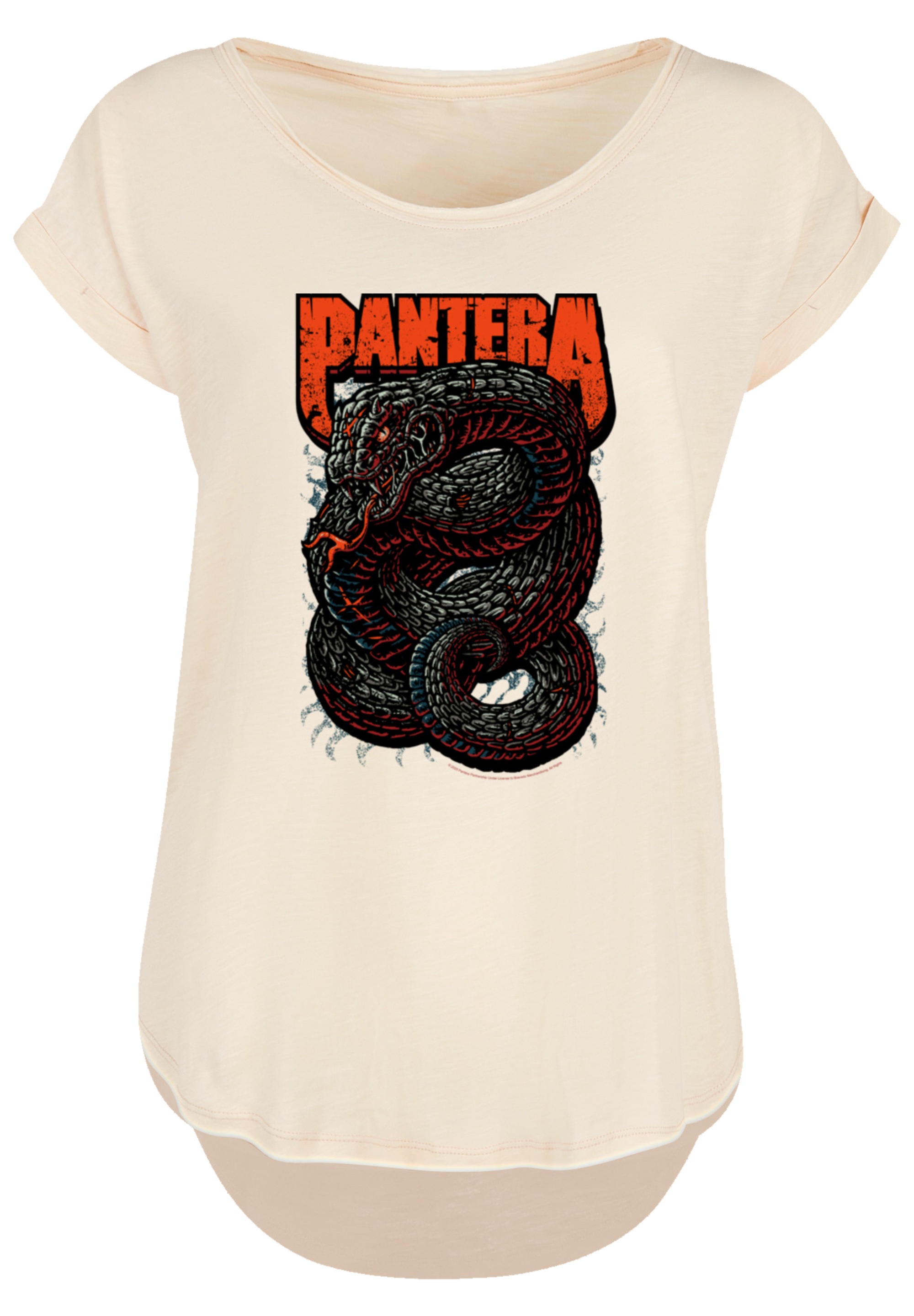 F4NT4STIC T-Shirt "Pantera Venomous Snake", Premium Qualität günstig online kaufen