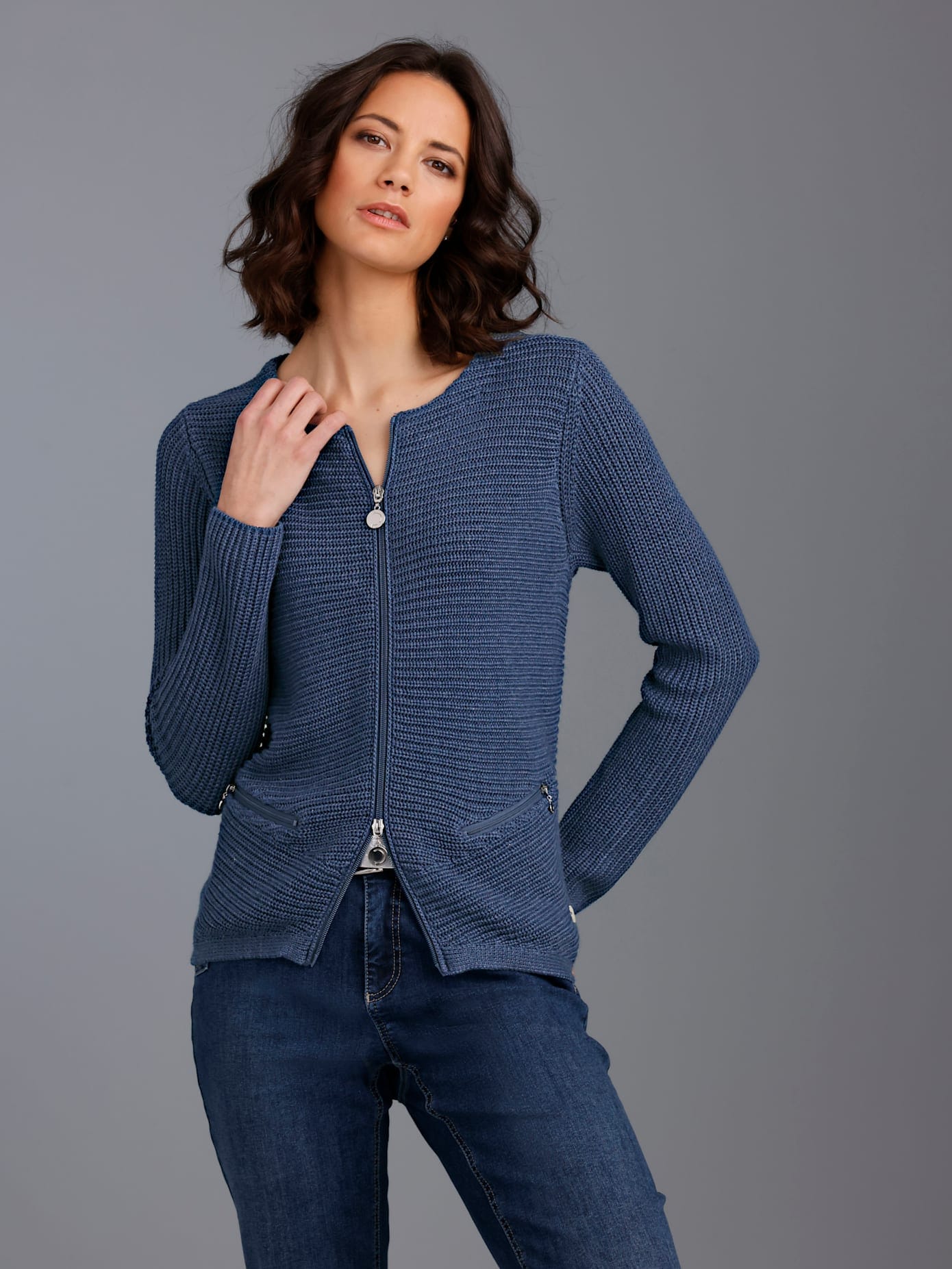 CREATION L PREMIUM Strickjacke