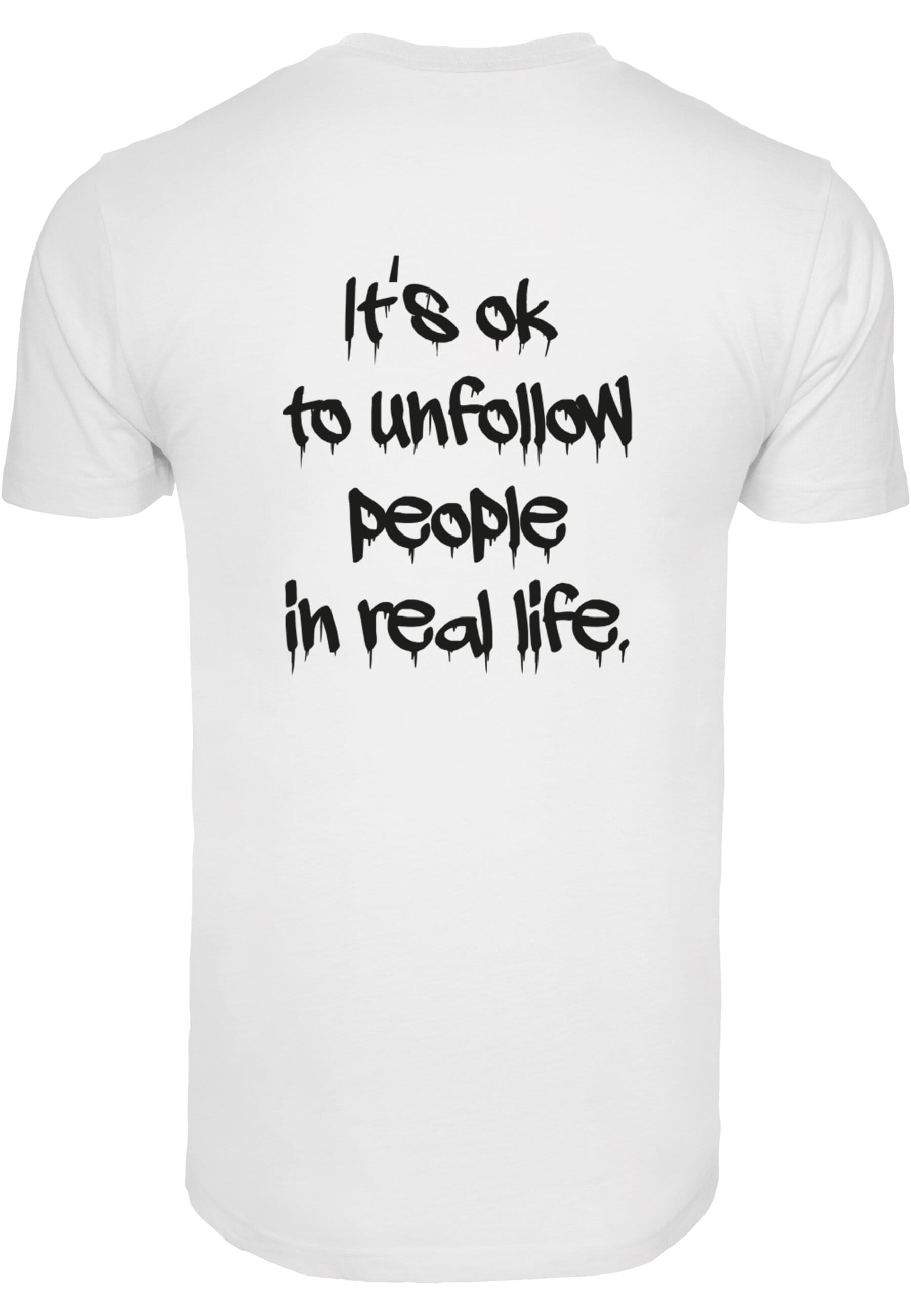 Merchcode T-Shirt »Merchcode Herren Unfollow X T-Shirt«, (1 tlg.)