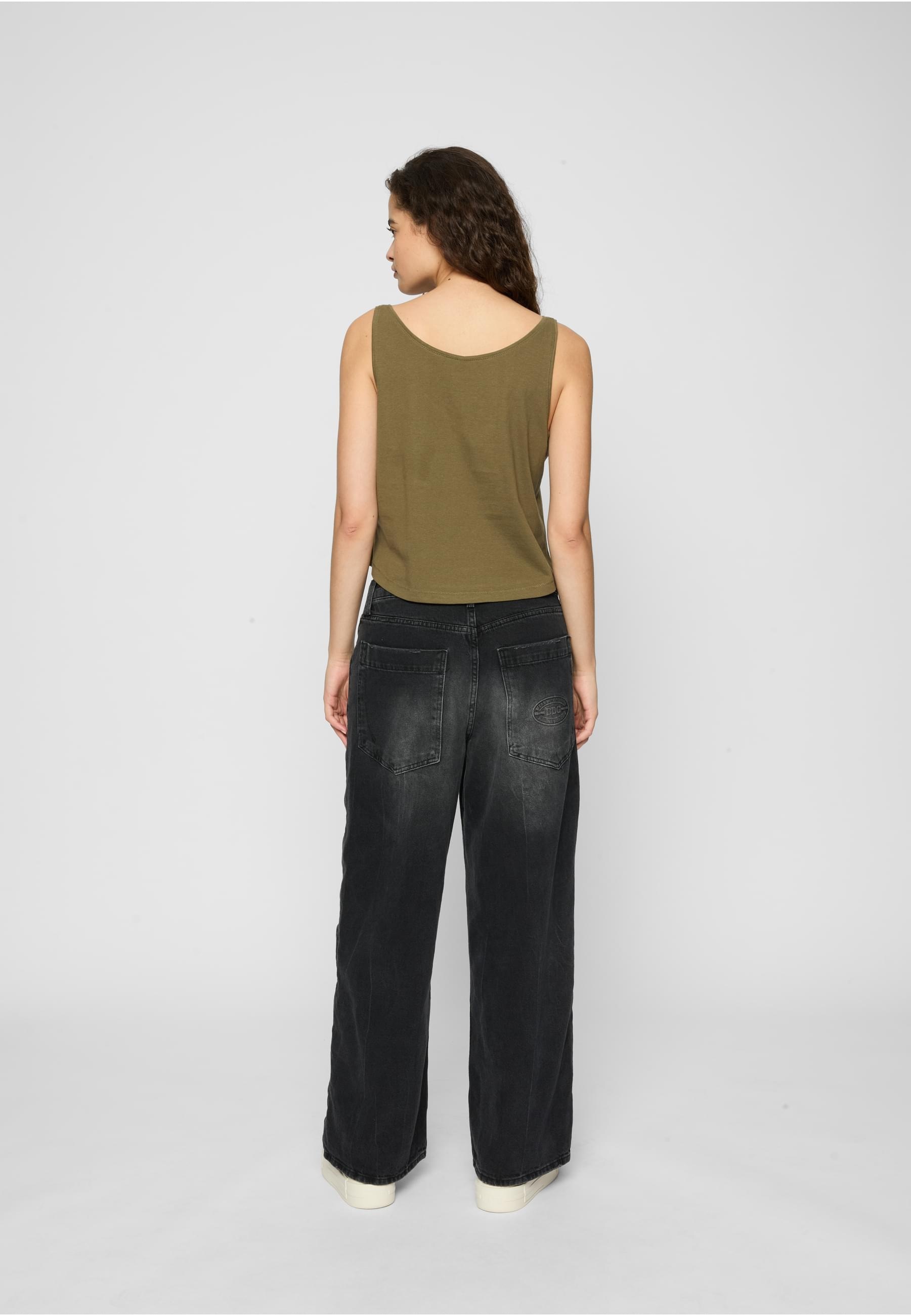 MisterTee Muskelshirt »MisterTee Damen Ladies Kicks Love EMB Tank«, (1 tlg.)
