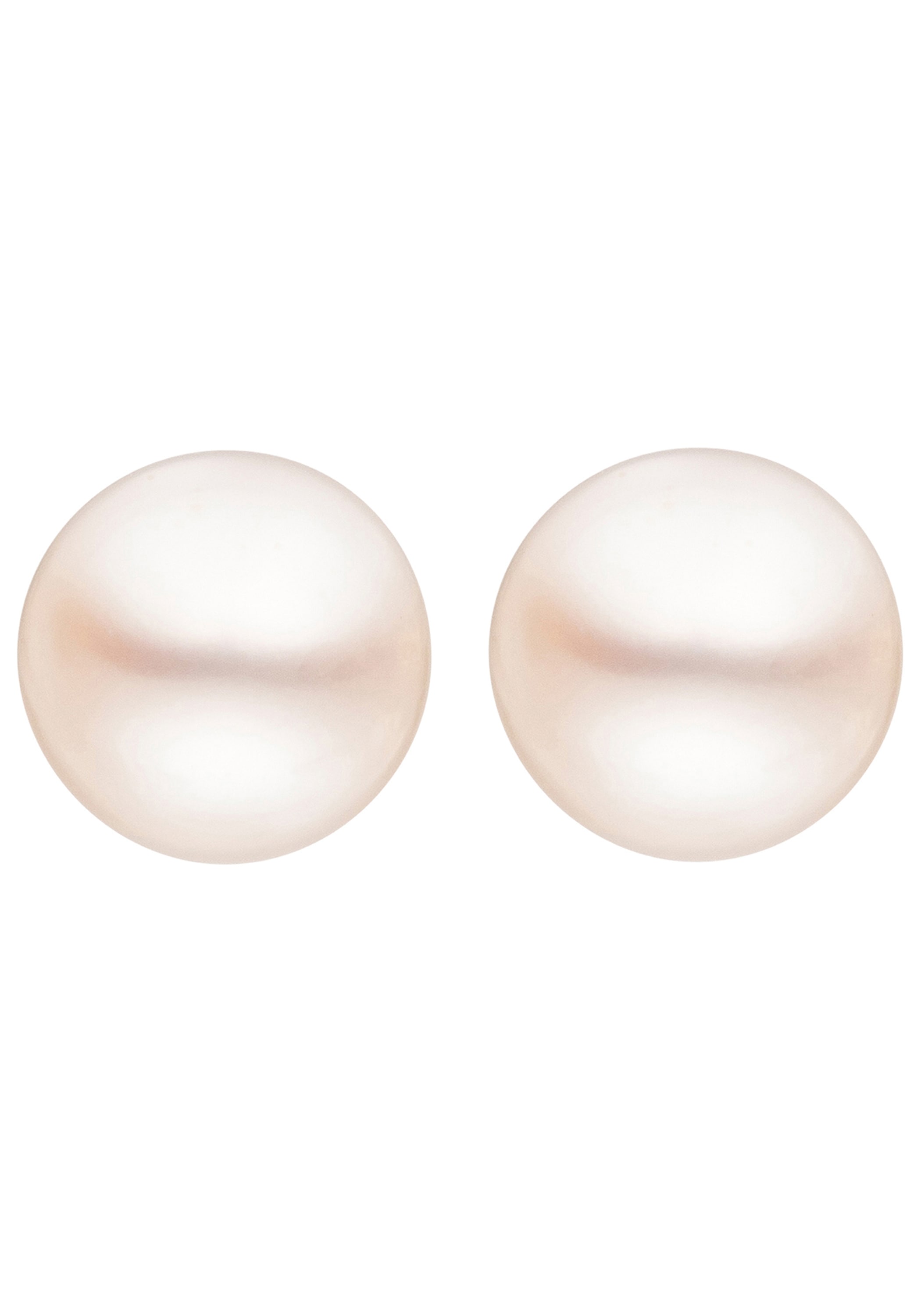 JOBO Paar Ohrstecker 585 Gold mit Süßwasser-Zuchtperlen 8,5 mm