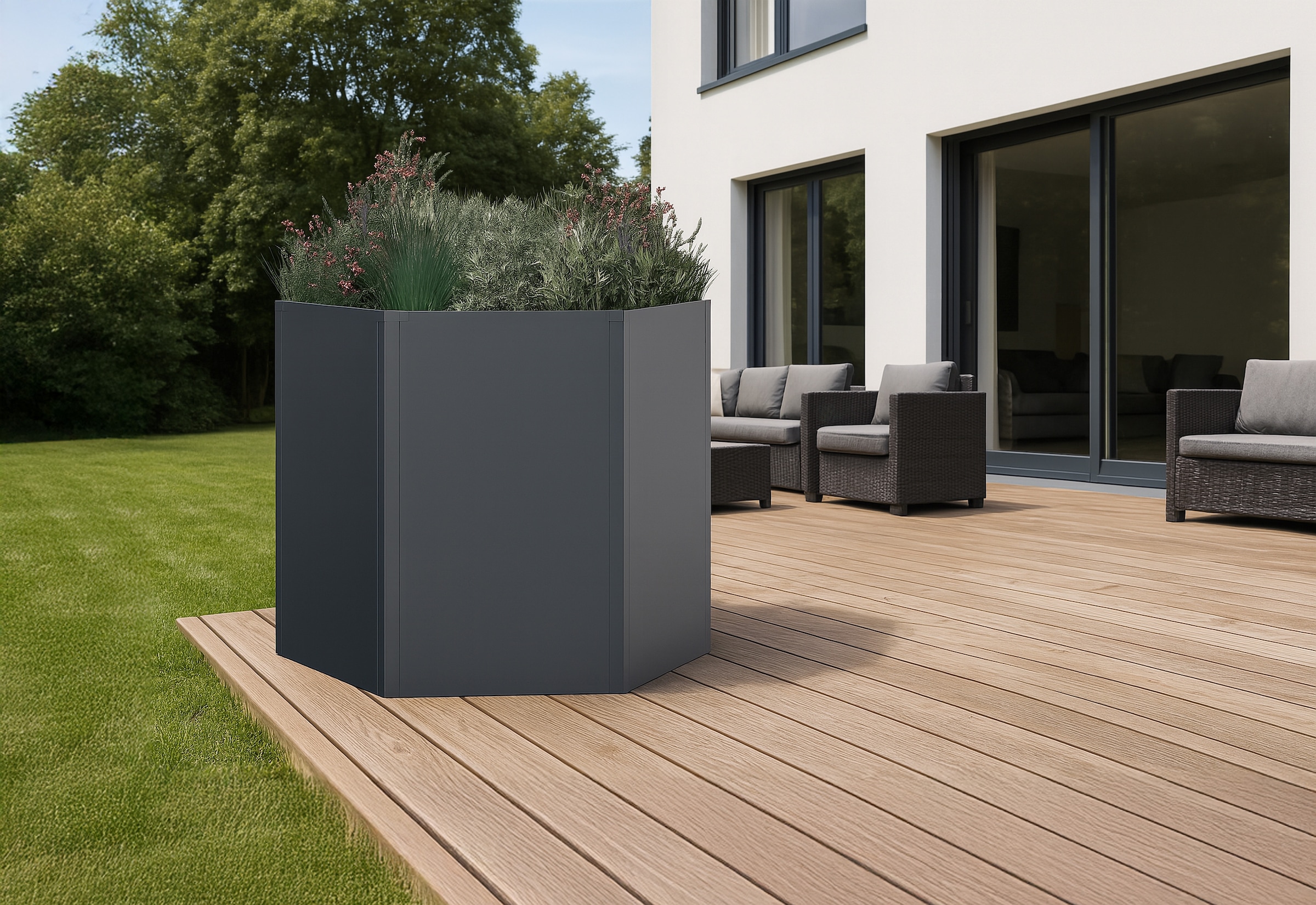 WESTMANN Hochbeet »Varia 77« BxTxH: 100x100x77 cm