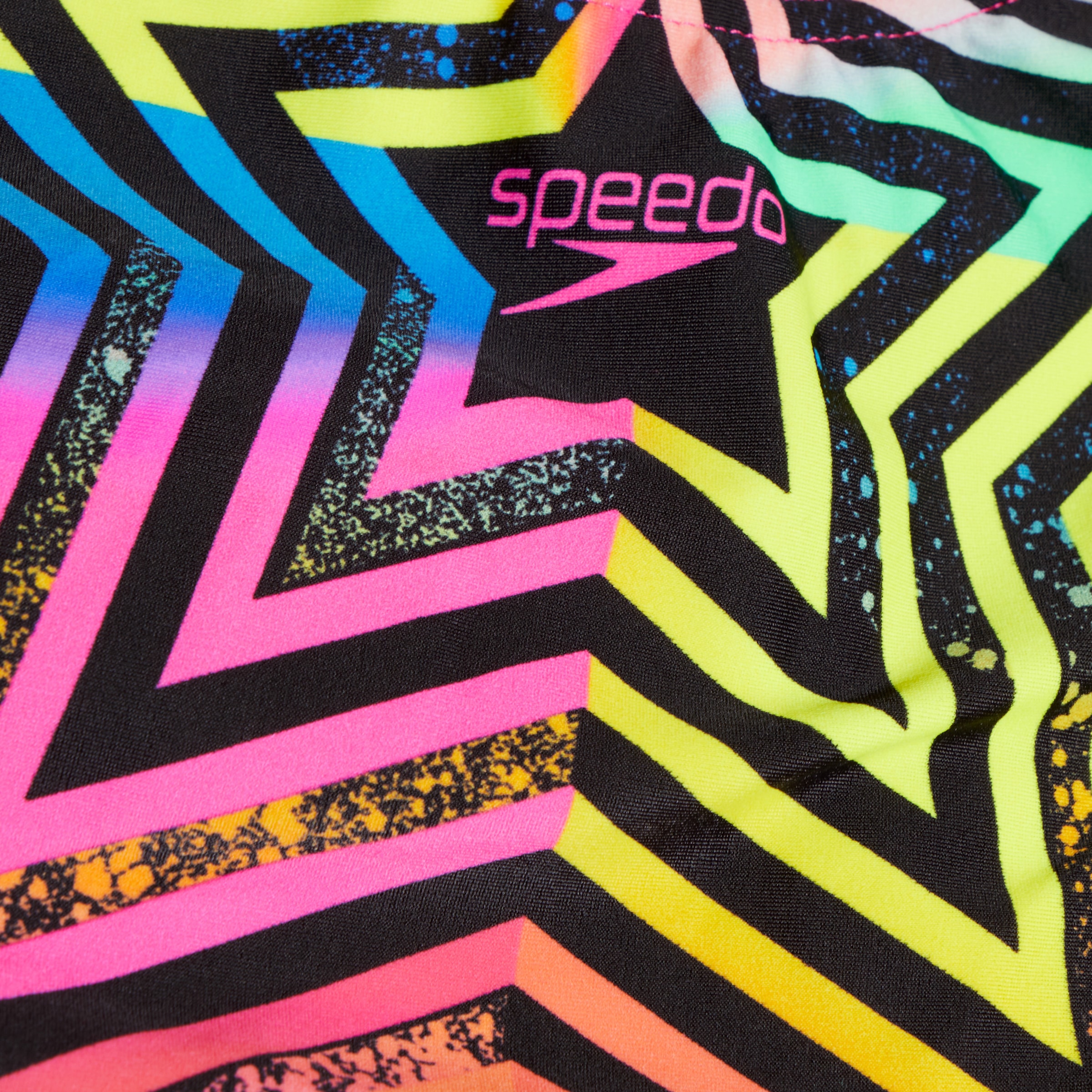 Speedo Badeanzug »Girls Digital Placement Splashback«, (1 St.), schnell trocknend