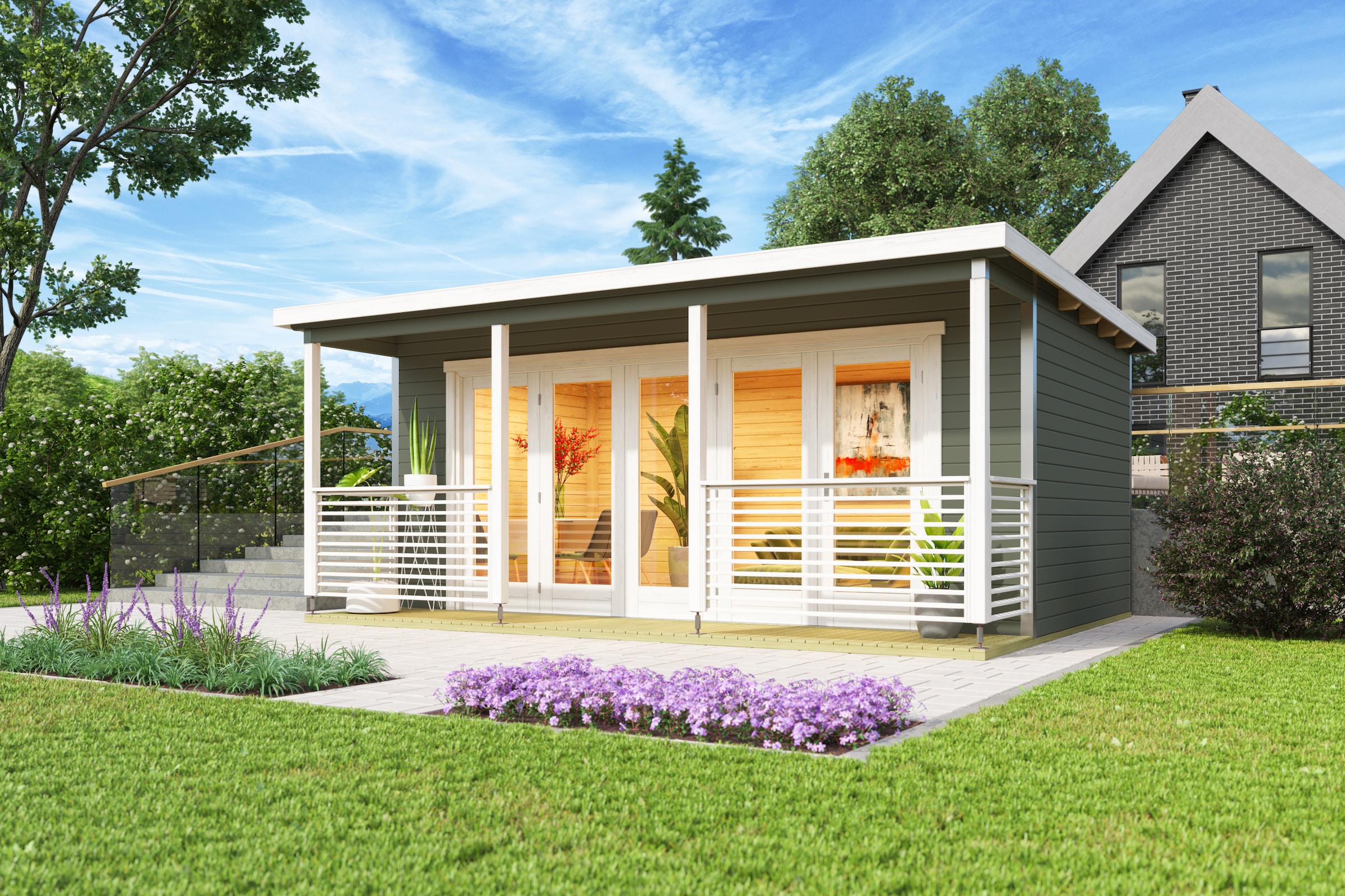 Nordic Holz Gartenhaus "LIVERPOOL 2" günstig online kaufen
