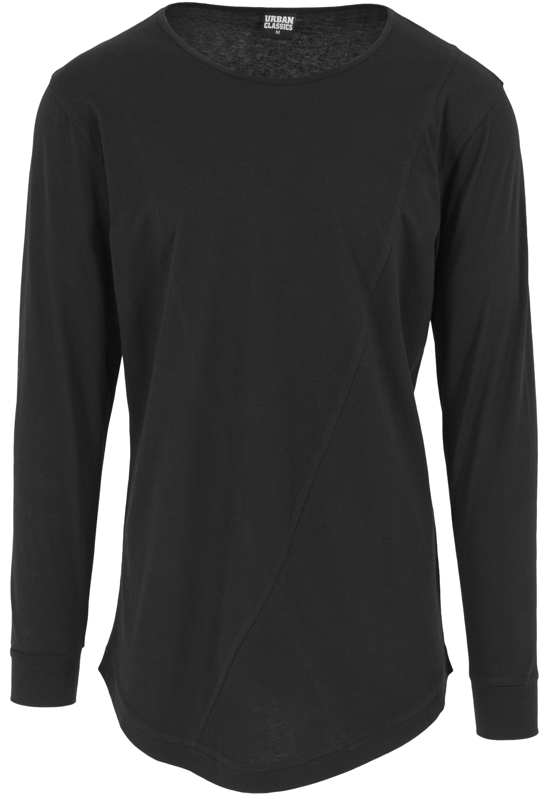 URBAN CLASSICS Langarmshirt "Urban Classics Herren Long Shaped Fashion L/S Tee" 1 Stk.