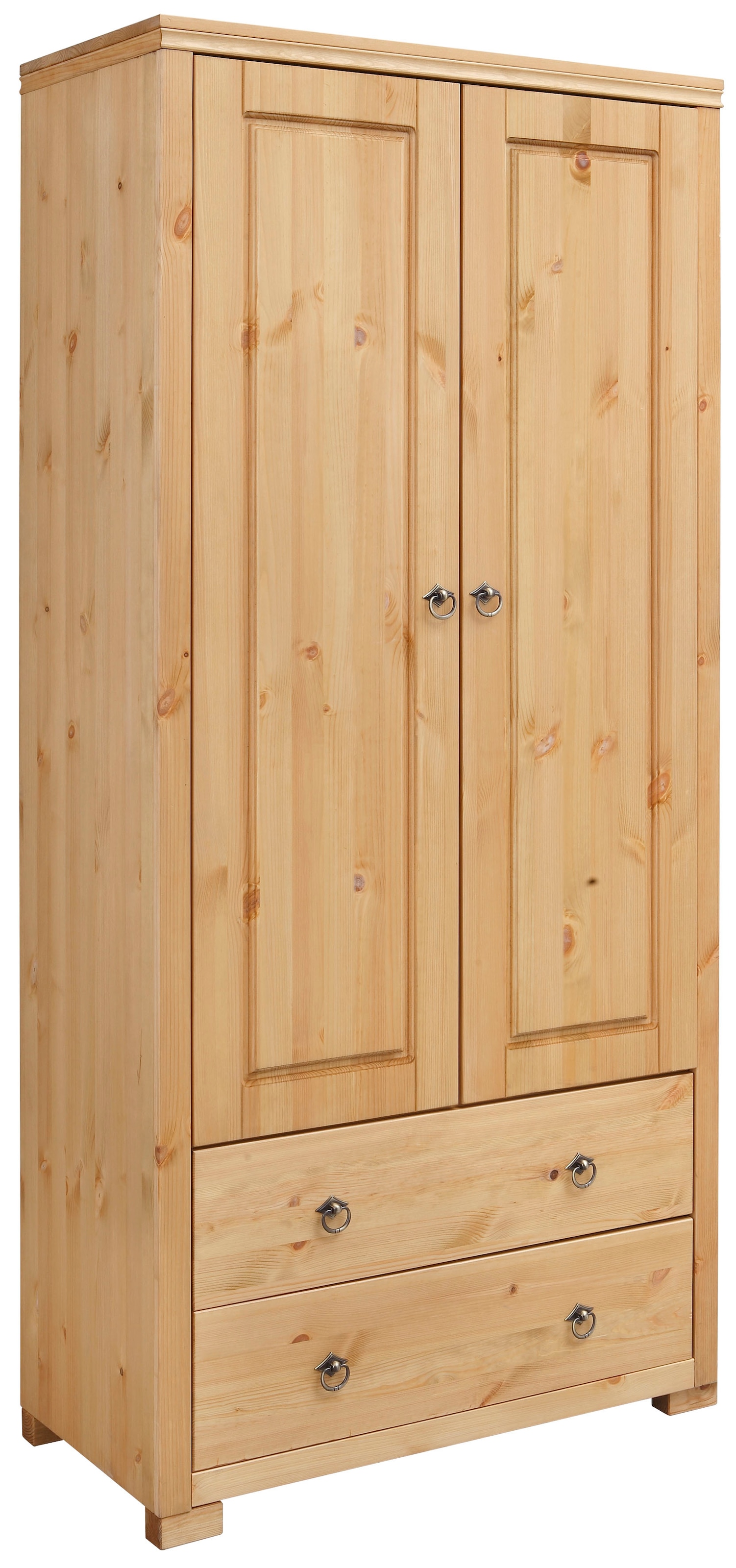 Kleiderschrank »Gotland«, Breite 80 cm, Höhe 178 cm, aus massiver Kiefer, FSC®