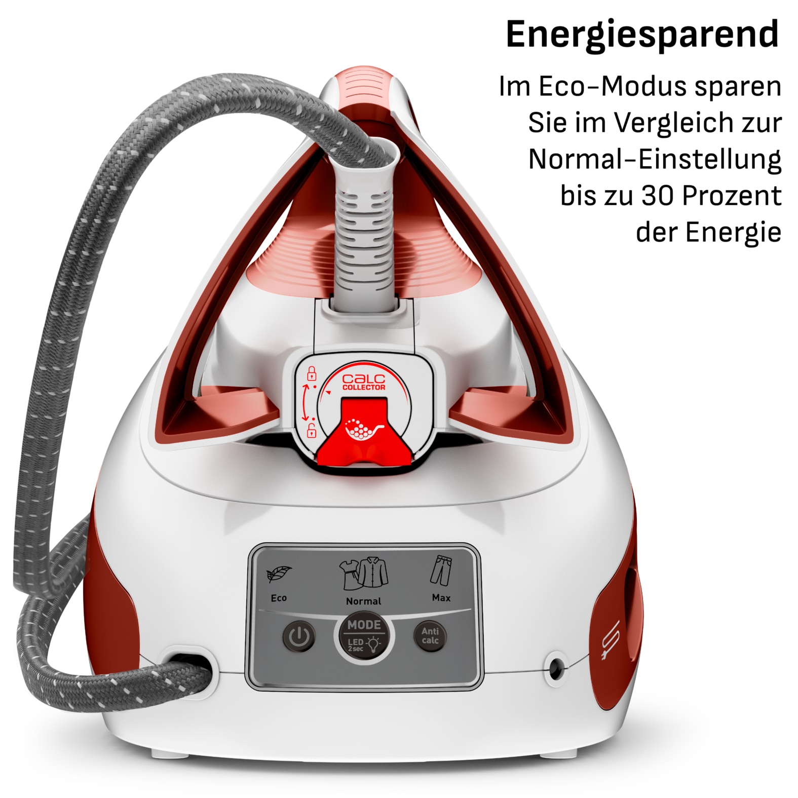 Tefal Dampfbügelstation »Express Power, 6,3 Bar Druck, 1,8 L Wassertank, Kalk-Kollektor,« 1.800 ml Wassertank 420 g/Min. extra Dampfstoß, ideal für alle Textilien, SV8110