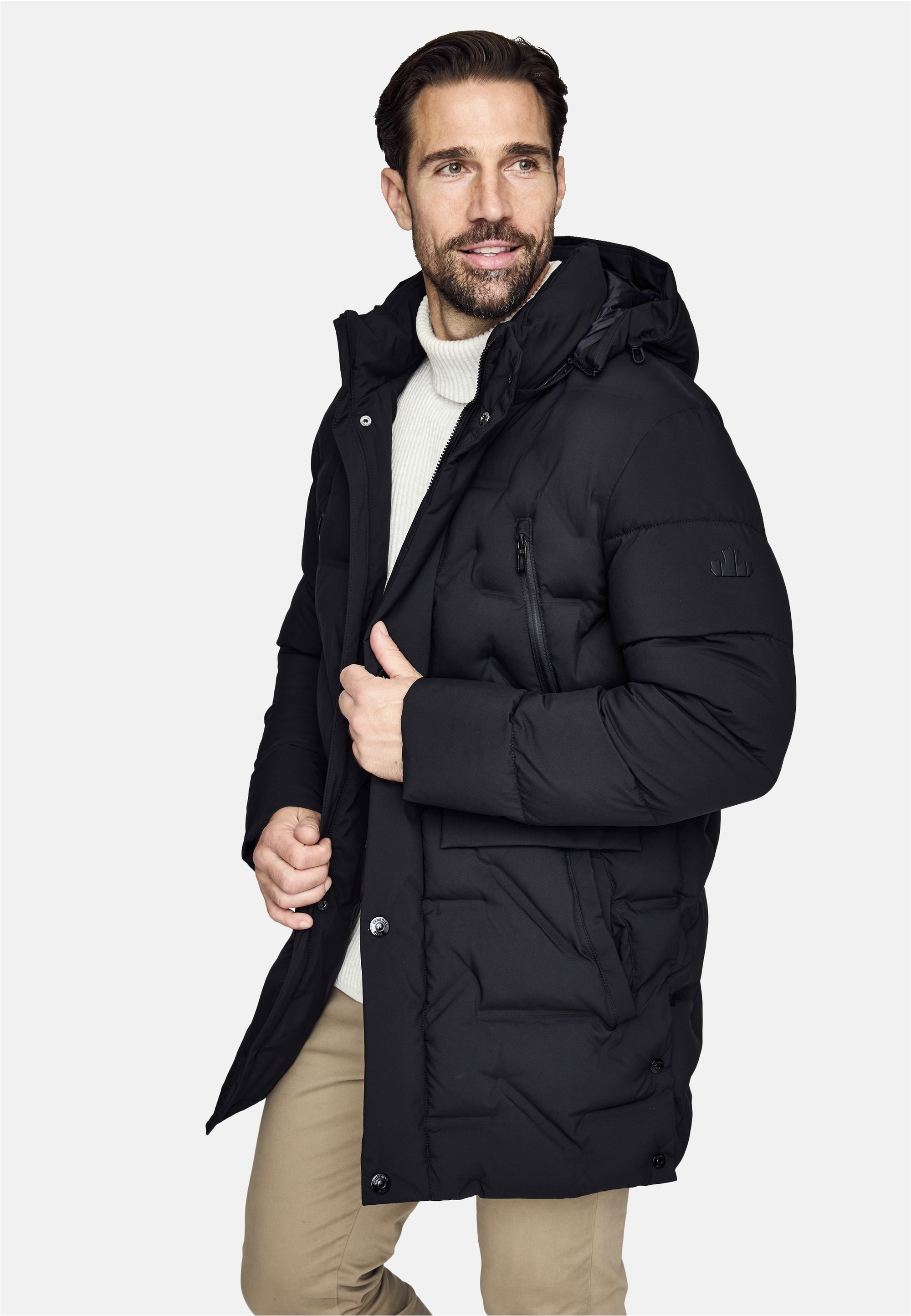 New Canadian Parka »Welding«, mit bequemem Seitenschlitz