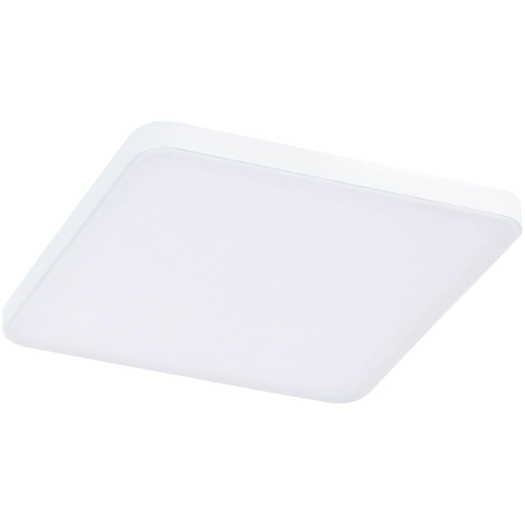 Paulmann LED Einbauleuchte »Veluna VariFit Edge IP44 eckig 120x120mm 650lm 3000K Weiß«, 1 flammig-flammig